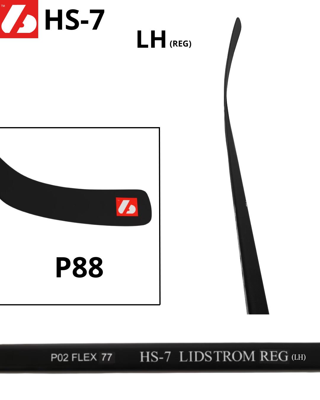 HS-7 Crosse de hockey en carbone 4/7