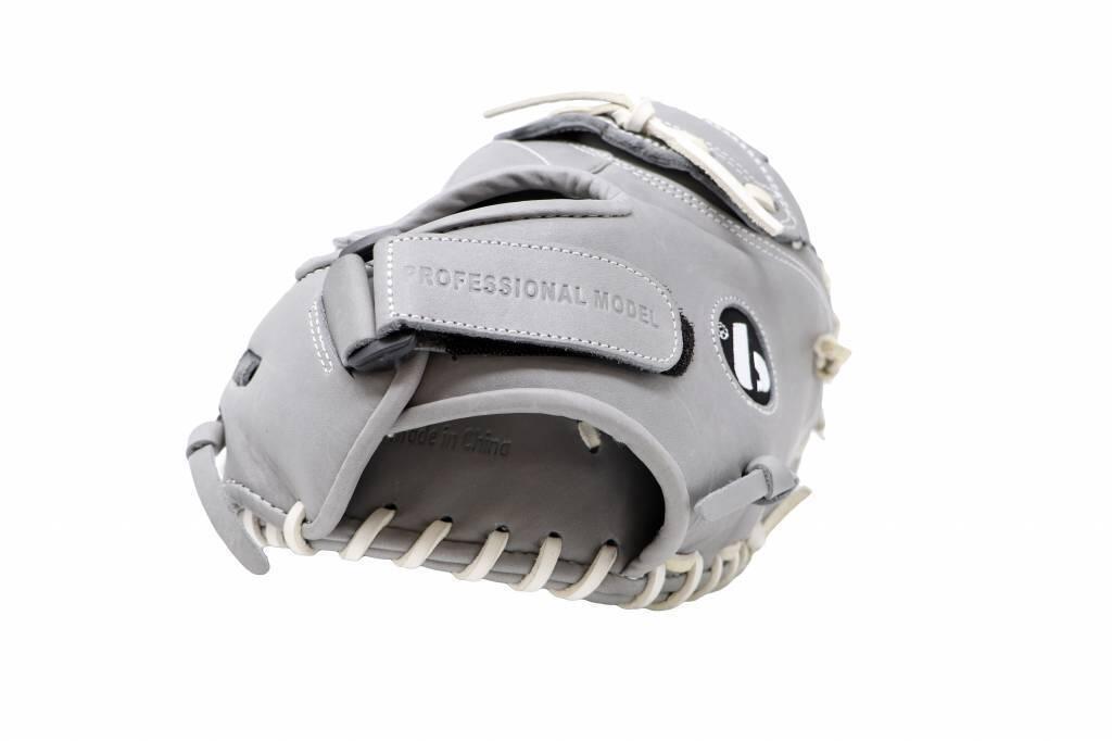 FL-201 gant de baseball cuir haute qualité catcher, gris clair 4/6