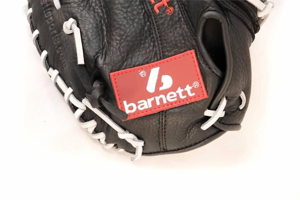GL-301 gant de baseball cuir de 1er base pour adulte, Noir 4/7