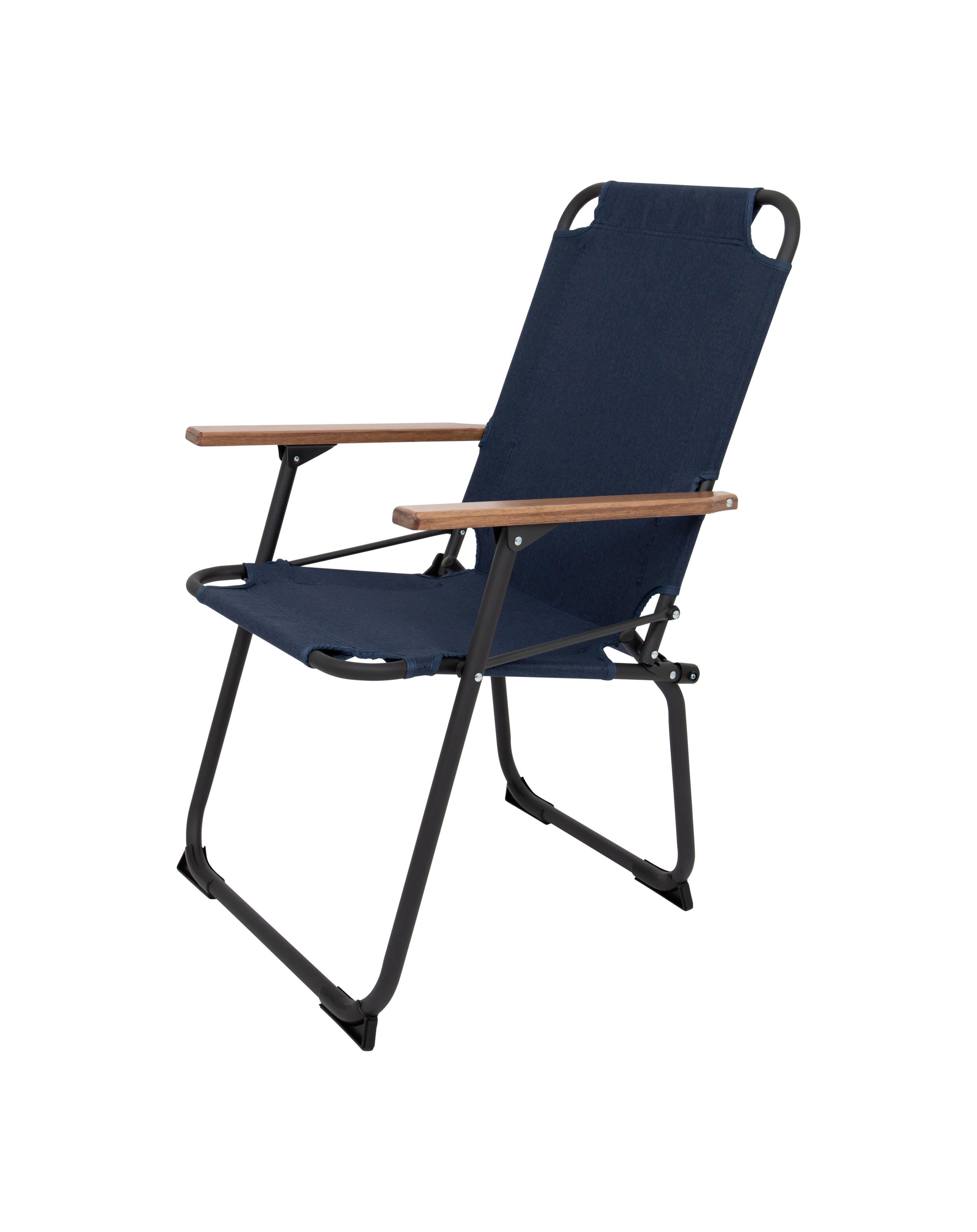 Industrial - Chaise - Bushwick - M - Aluminium - Bleu 3/7