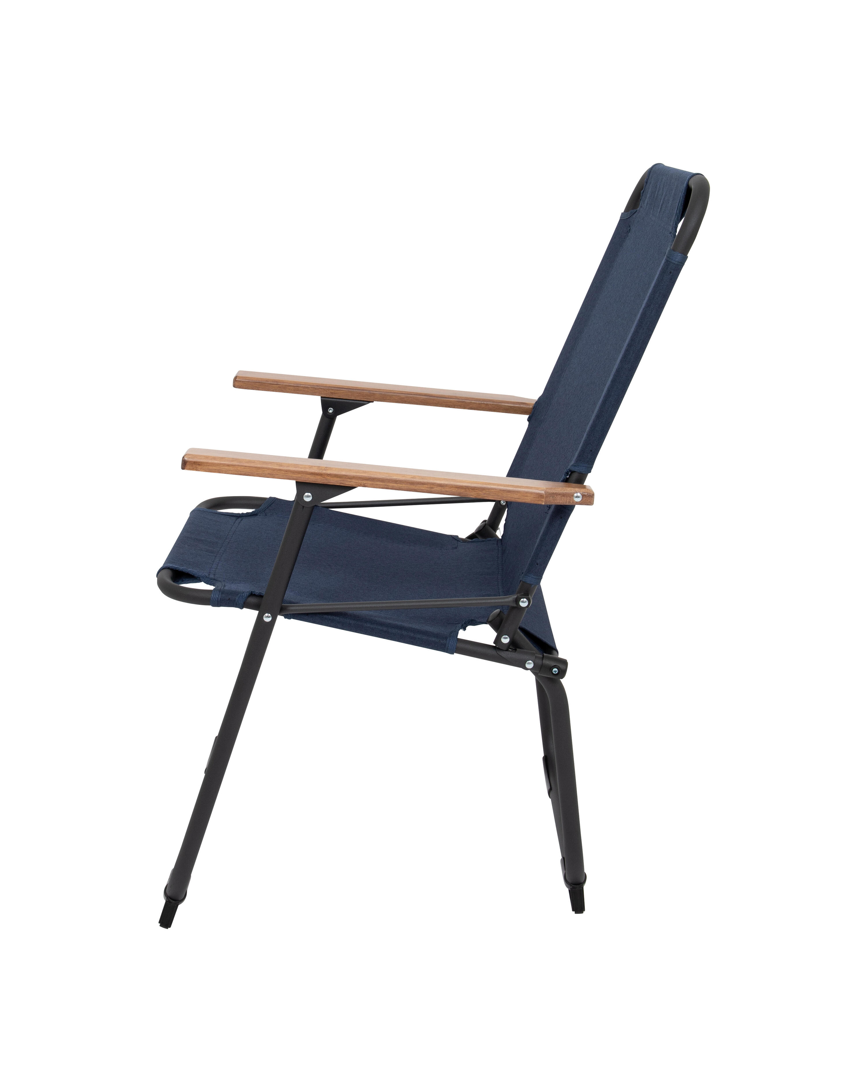 Industrial - Chaise - Bushwick - M - Aluminium - Bleu 4/7