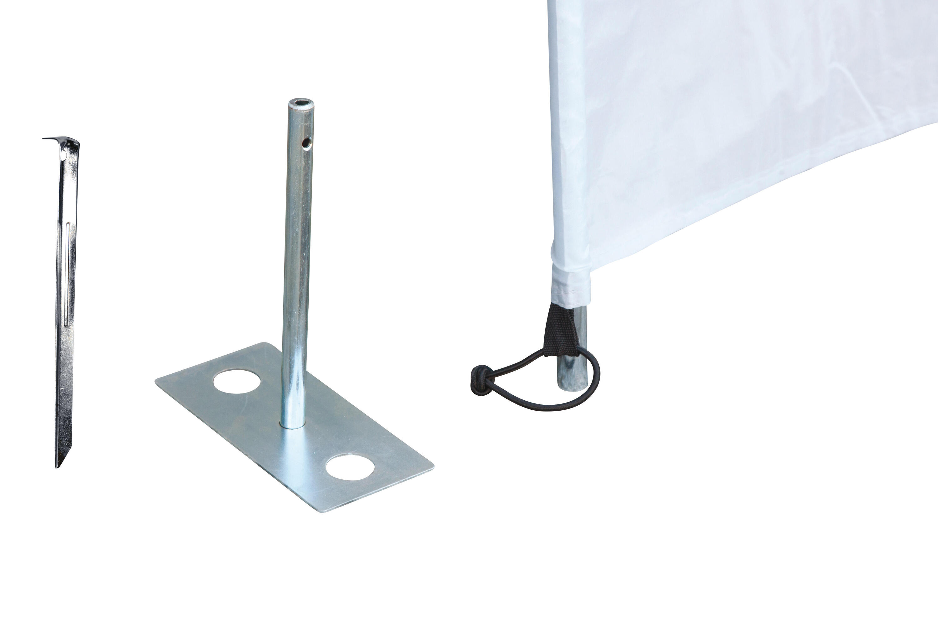 Set di 4 picchetti sabbia per spiaggia Paravento piastra ancoraggio al suolo 7/7