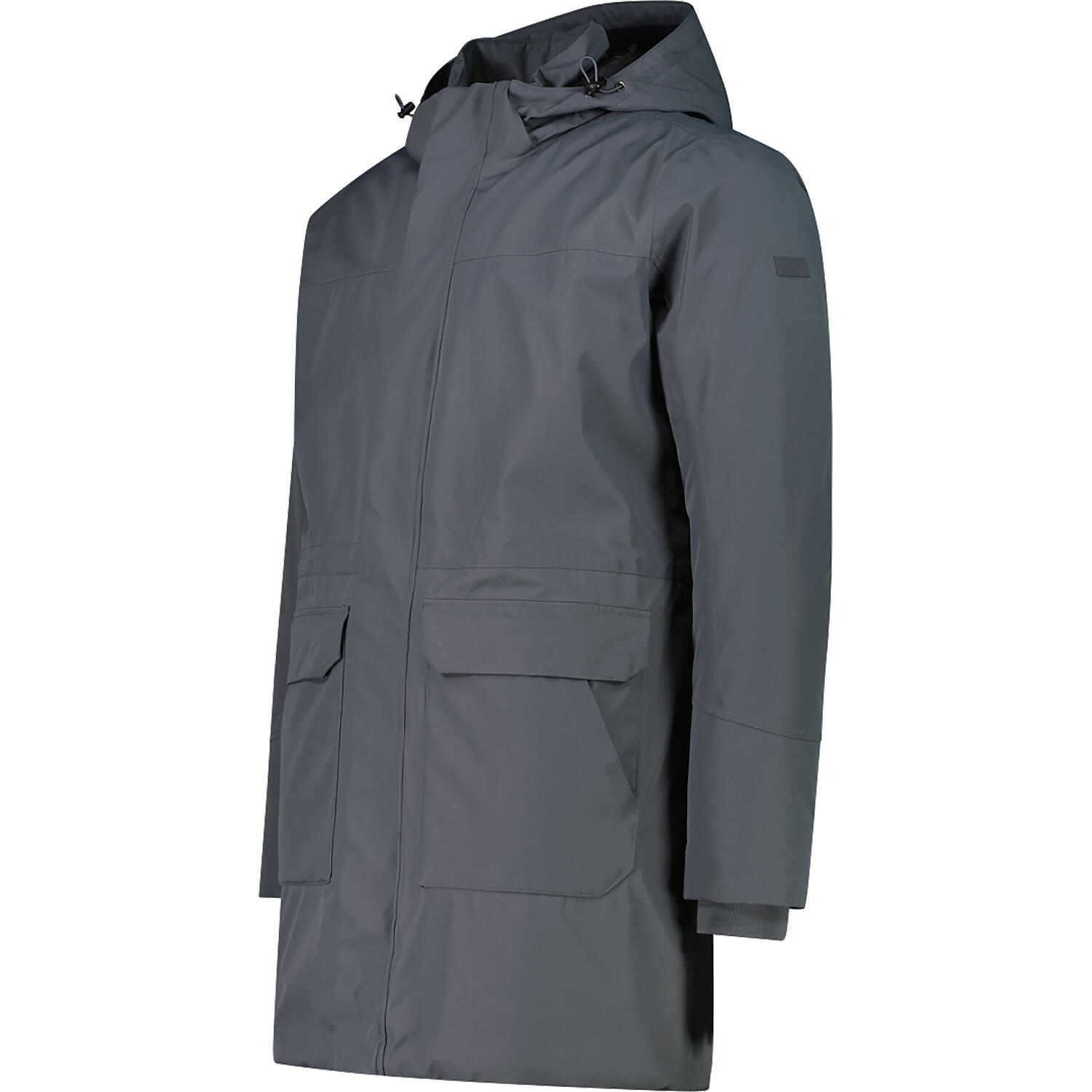 Parka con cappuccio zipato CMP 3/6