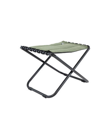 Sgabello da Campeggio pieghevole AP306 TexComfort sedile imbottito alluminio