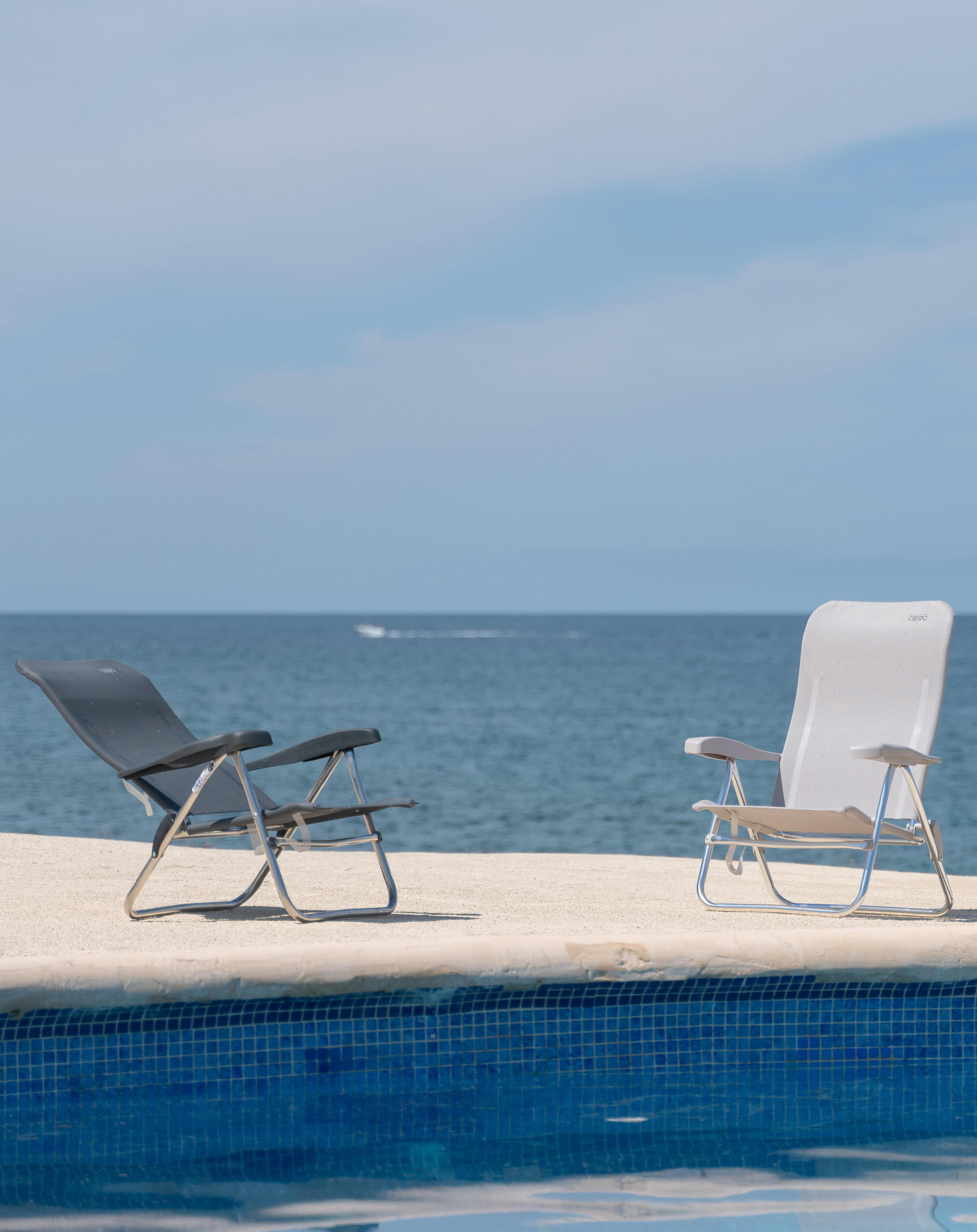 Fauteuil de plage - AL/205 - Gris foncé 4/5
