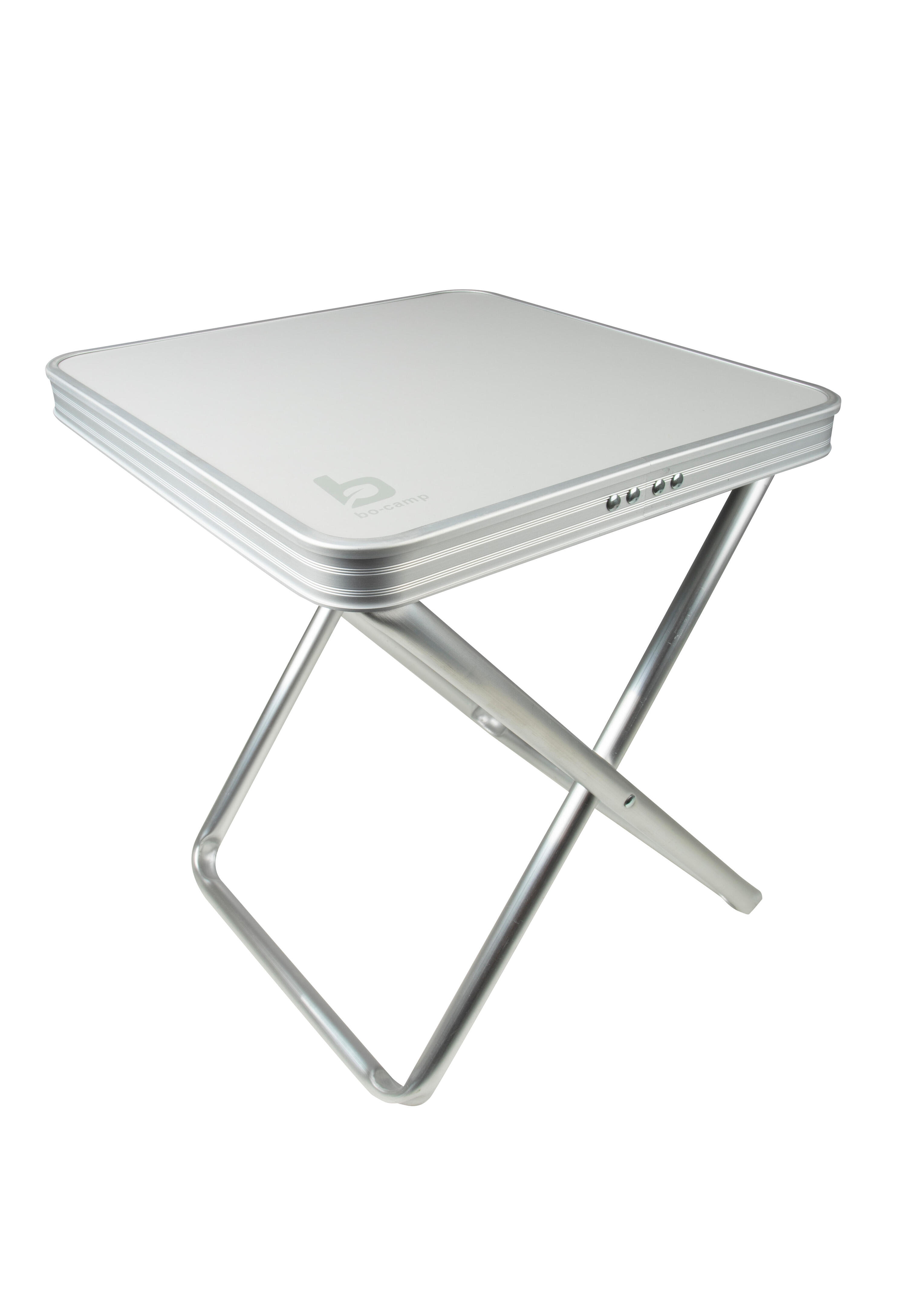 Tabouret + plateau - Pliable - Gris 2/6