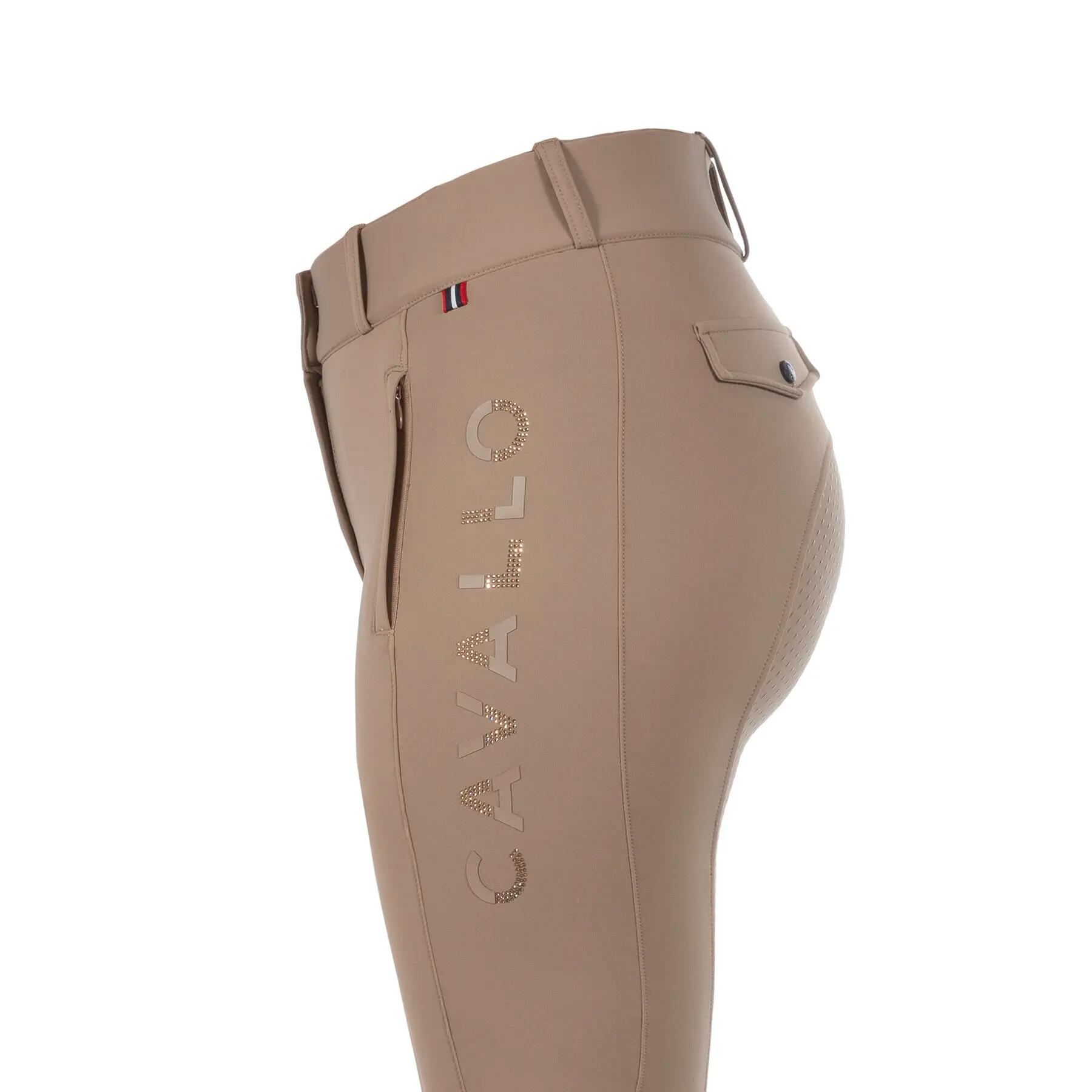 Pantalón de equitación Full Grip Cavallo Caline 4/4