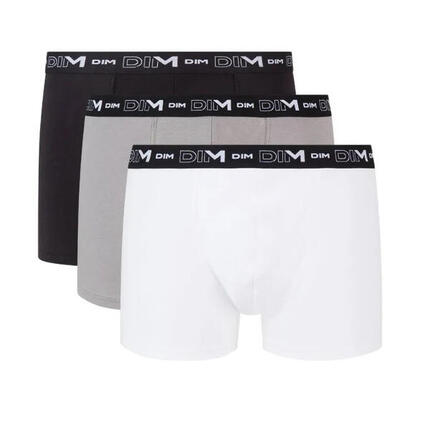 Lot de 3 Boxer DIM Coton Stretch