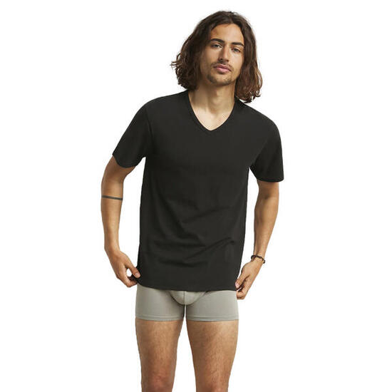 Lot de 2 T-shirts Col V DIM Regul'Activ Sport