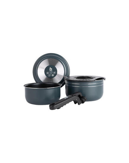 Topfset - Trekking - 5-Teilig - Aluminium