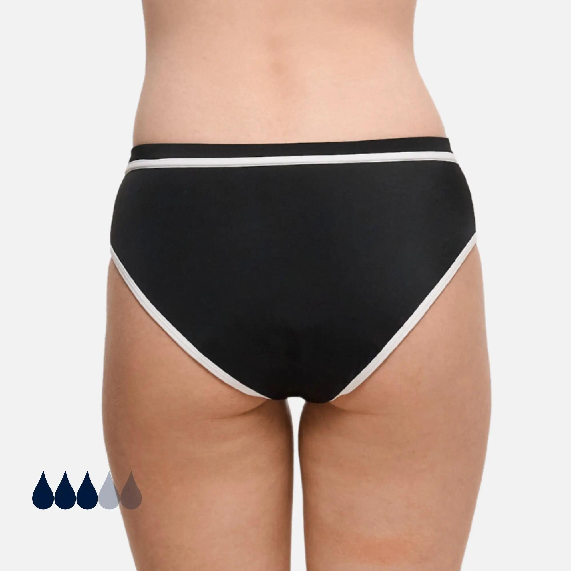 Bas de Maillot de Bain Menstruel Ado | Flux Moyen | Ava 4/8