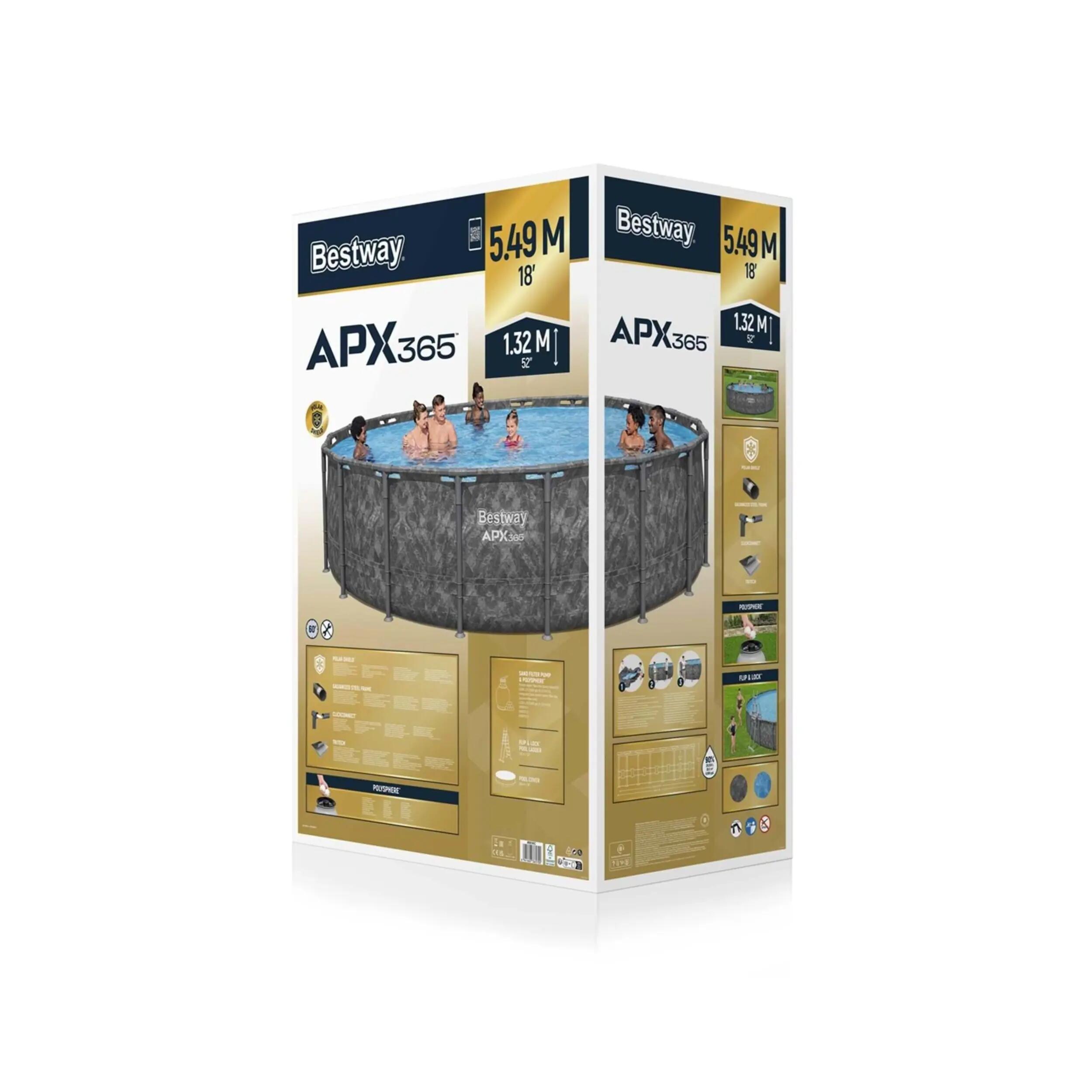 Bestway® APX 365™ 561KC  Prefabrik Havuz  549cm x 132cm 5/5