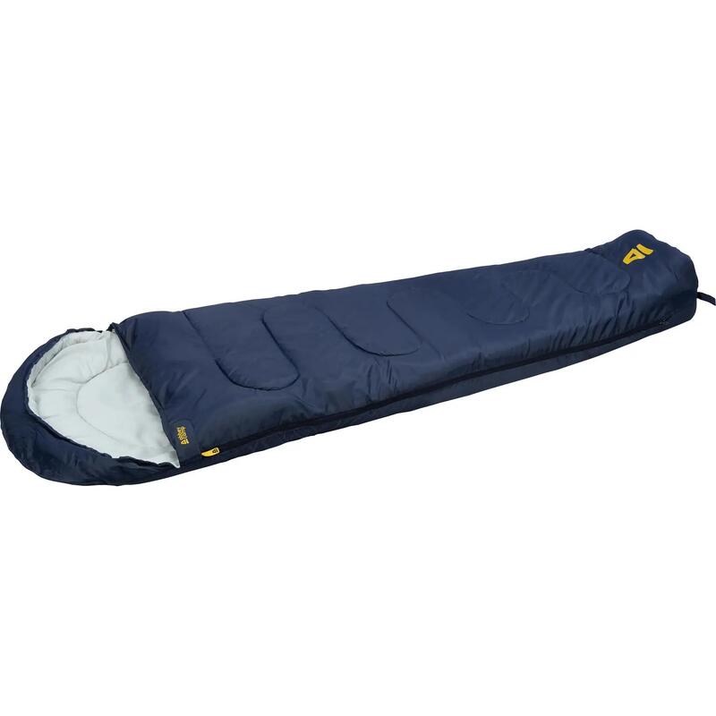 Sac de dormit AbbeyCamp Mumie Madrid, bleumarin, 220 x 80/50 cm