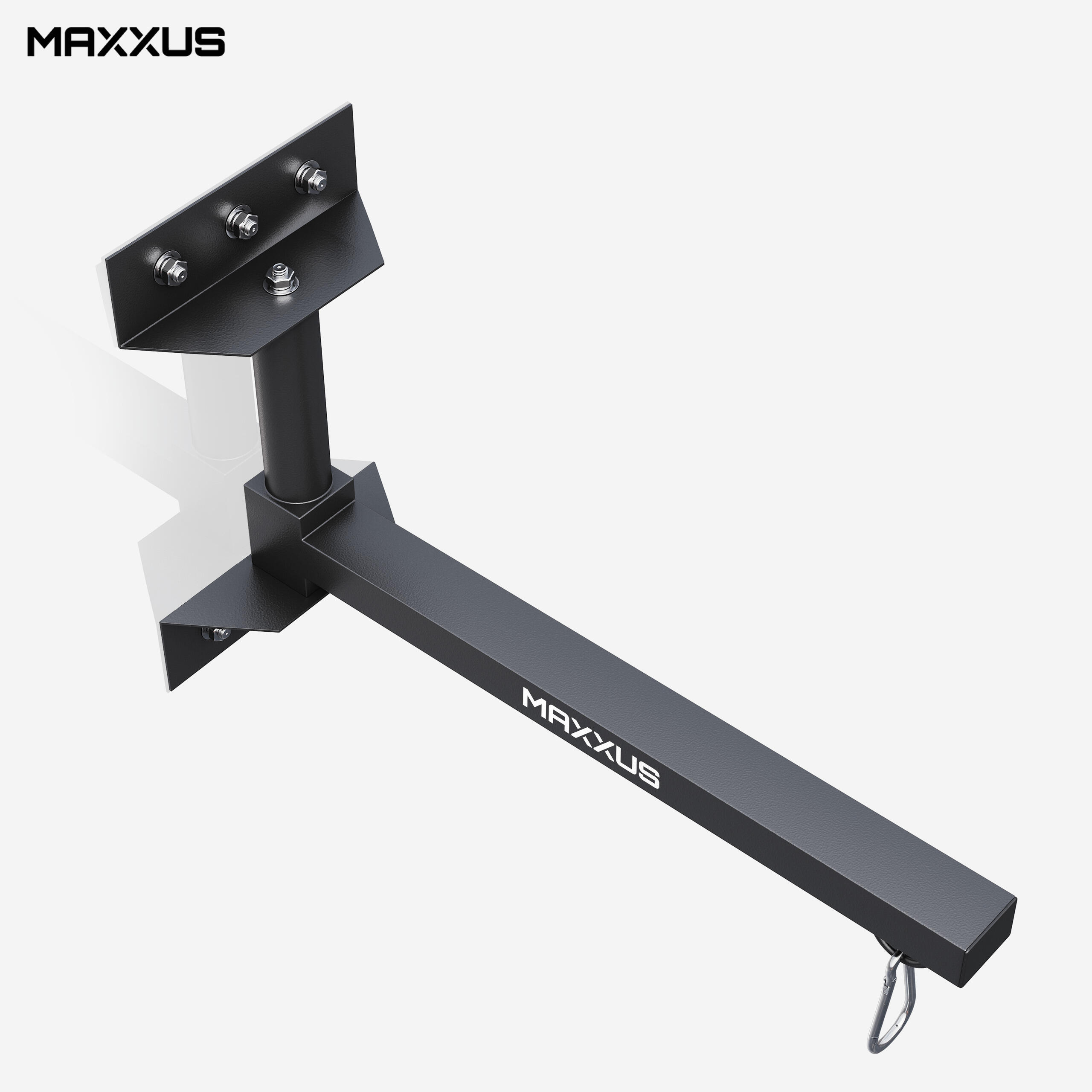 Support mural sac de frappe pliable jusqu’à 75 kg avec mousqueton 7/7