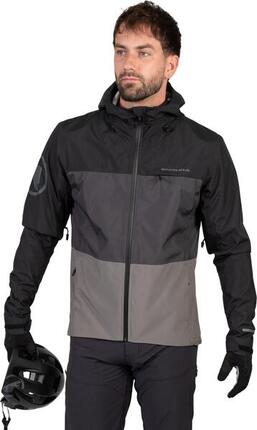 Endura SingleTrack II Jacket Mat Zwart