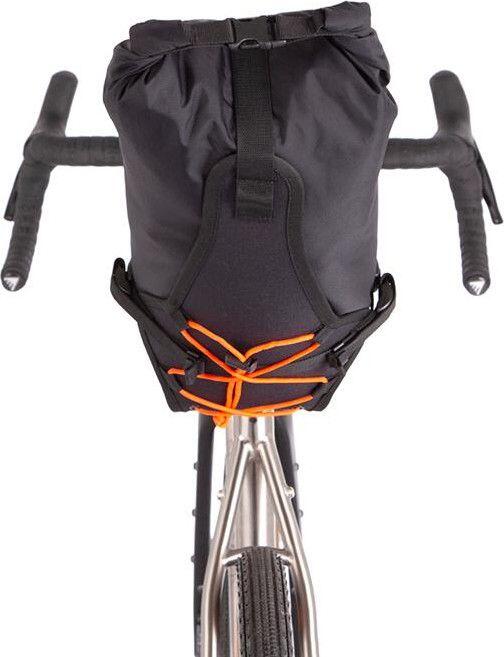 Sacoche de Selle Restrap Saddle Bag 8L Noir Orange 2/5