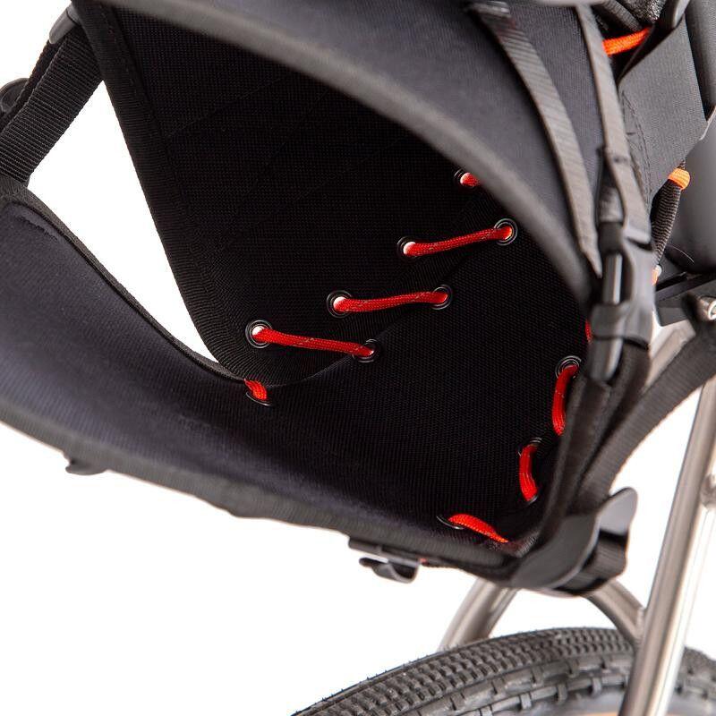 Sacoche de Selle Restrap Saddle Bag 8L Noir Orange 5/5