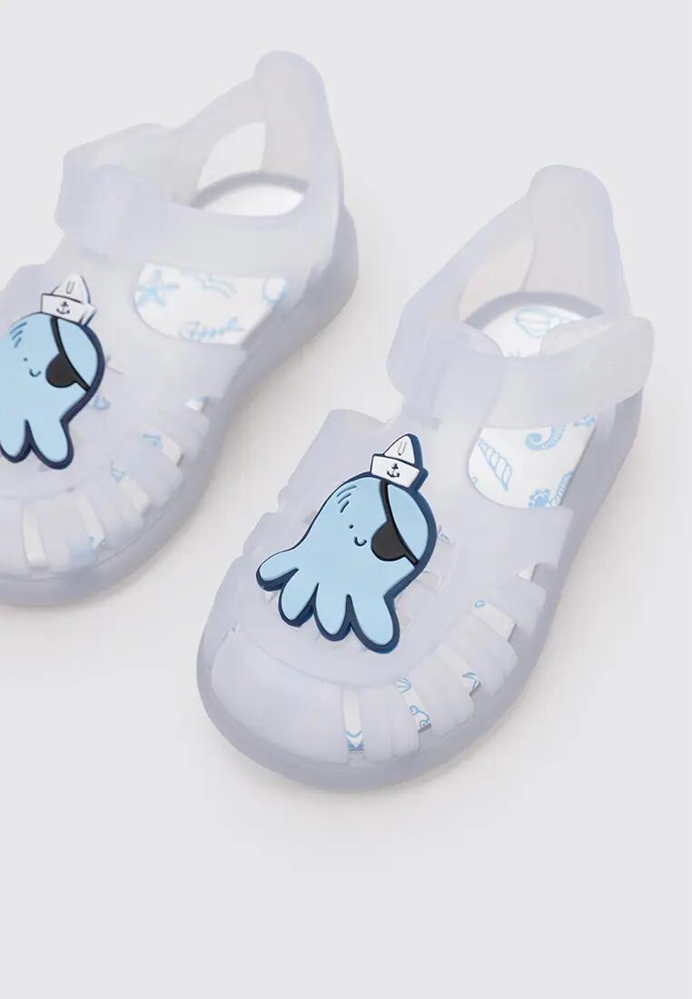 Sandalias cangrejeras - Surf - Niños - Planas - TOBBY V. PIRATA - Transparentes 3/5