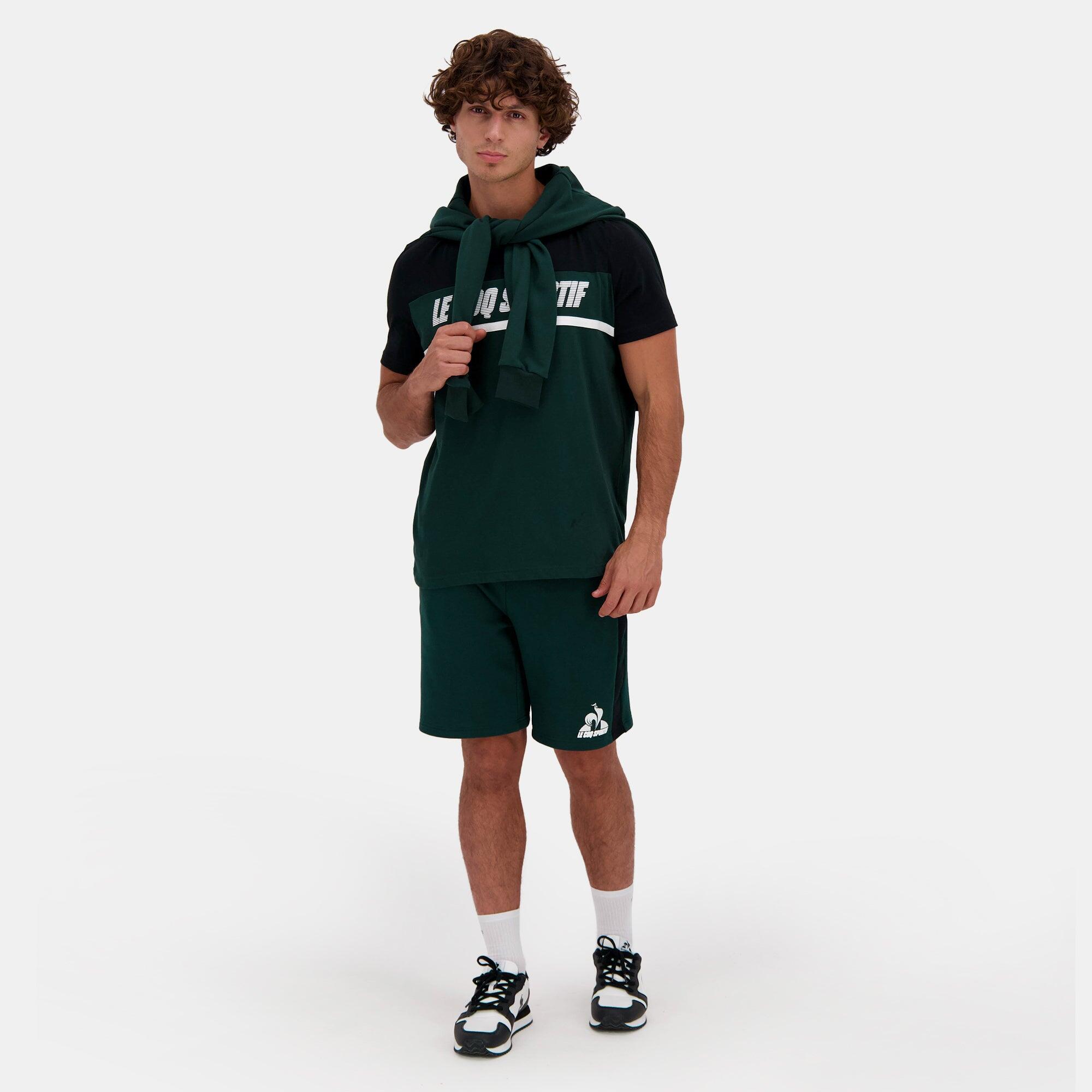 Short Vert Homme Le Coq Sportif Contemporain 5/5