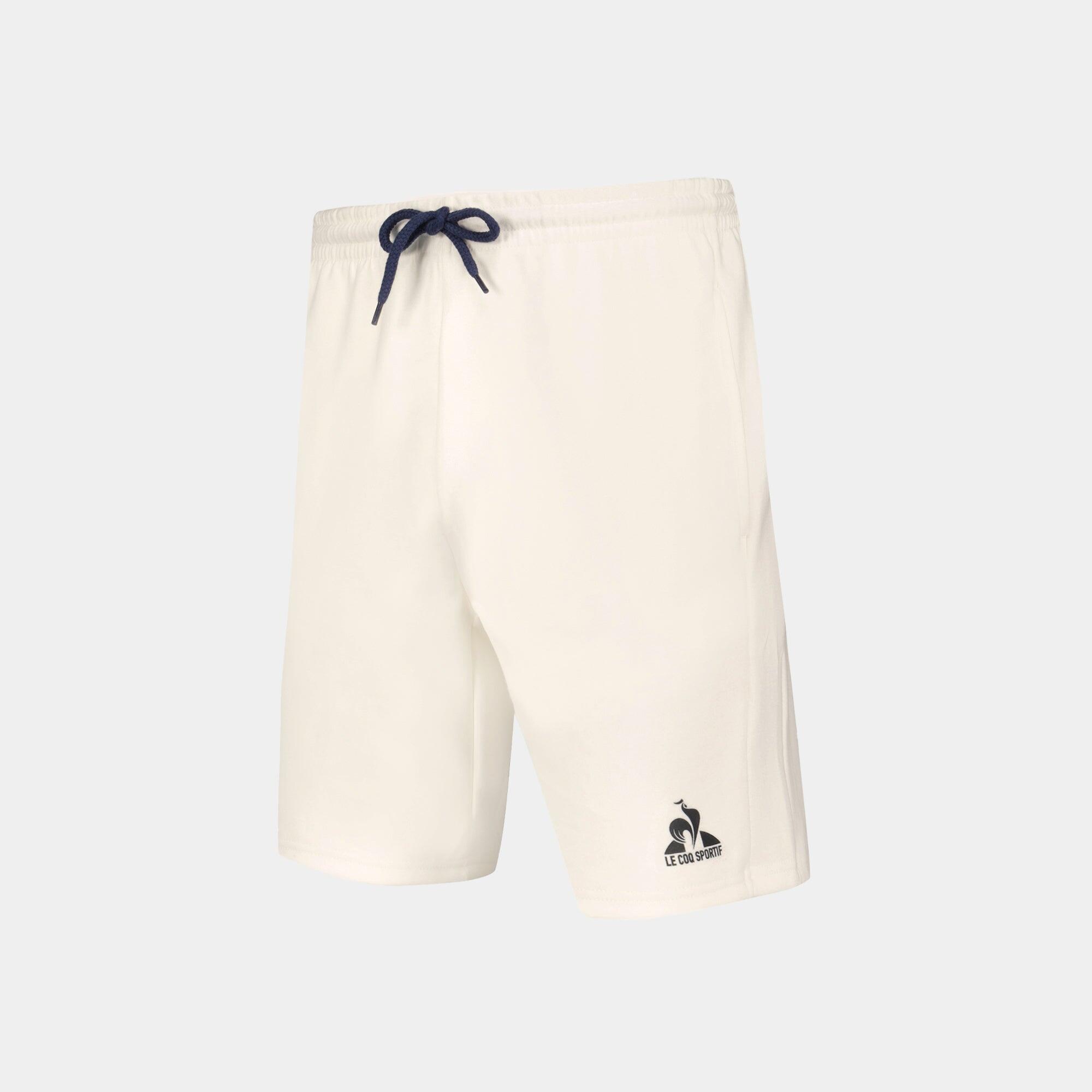 Pantalones Cortos Blancos Le Coq Sportif Marshmallow para Hombre 3/3
