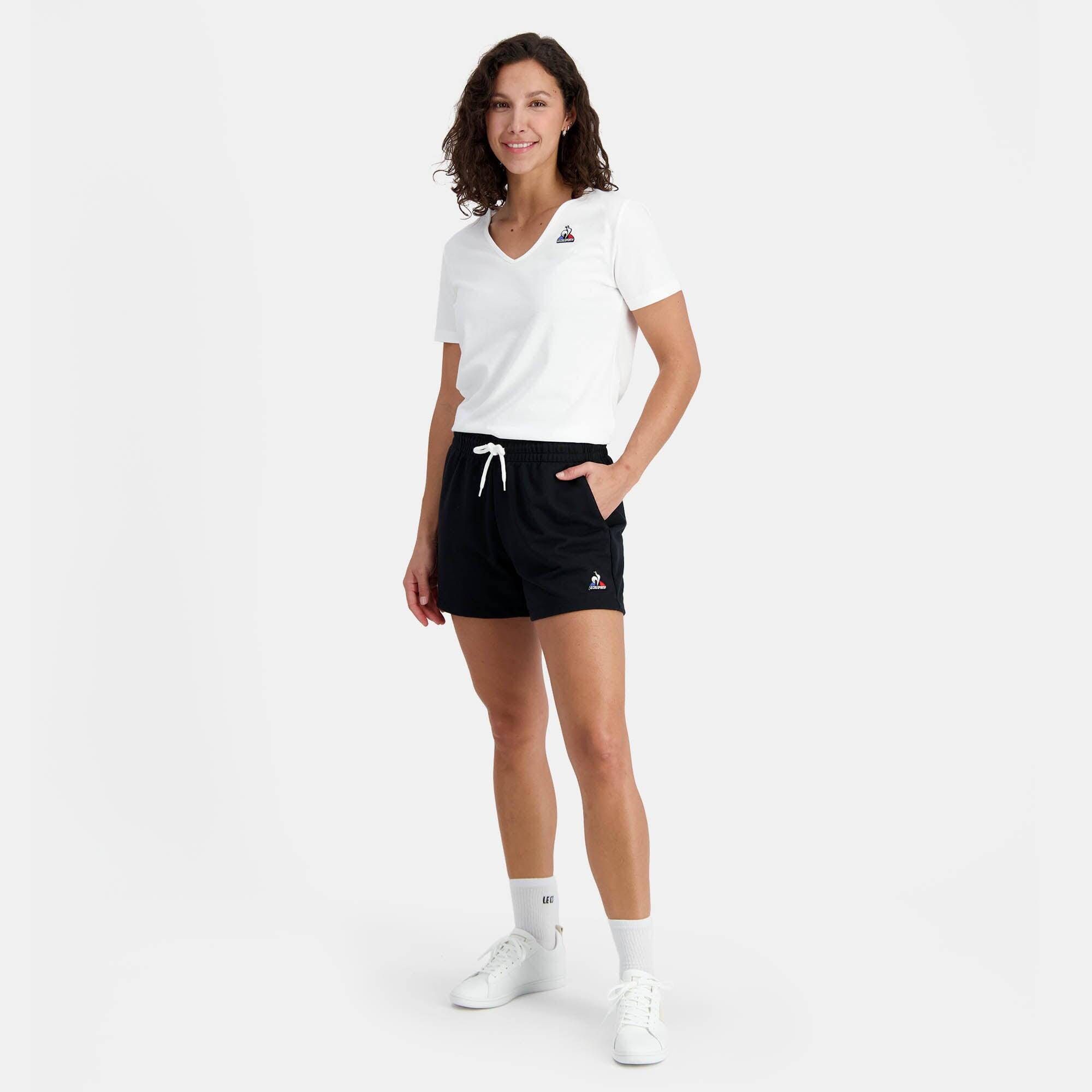 Pantalones Cortos Negros de Hombre Le Coq Sportif N°1 3/5