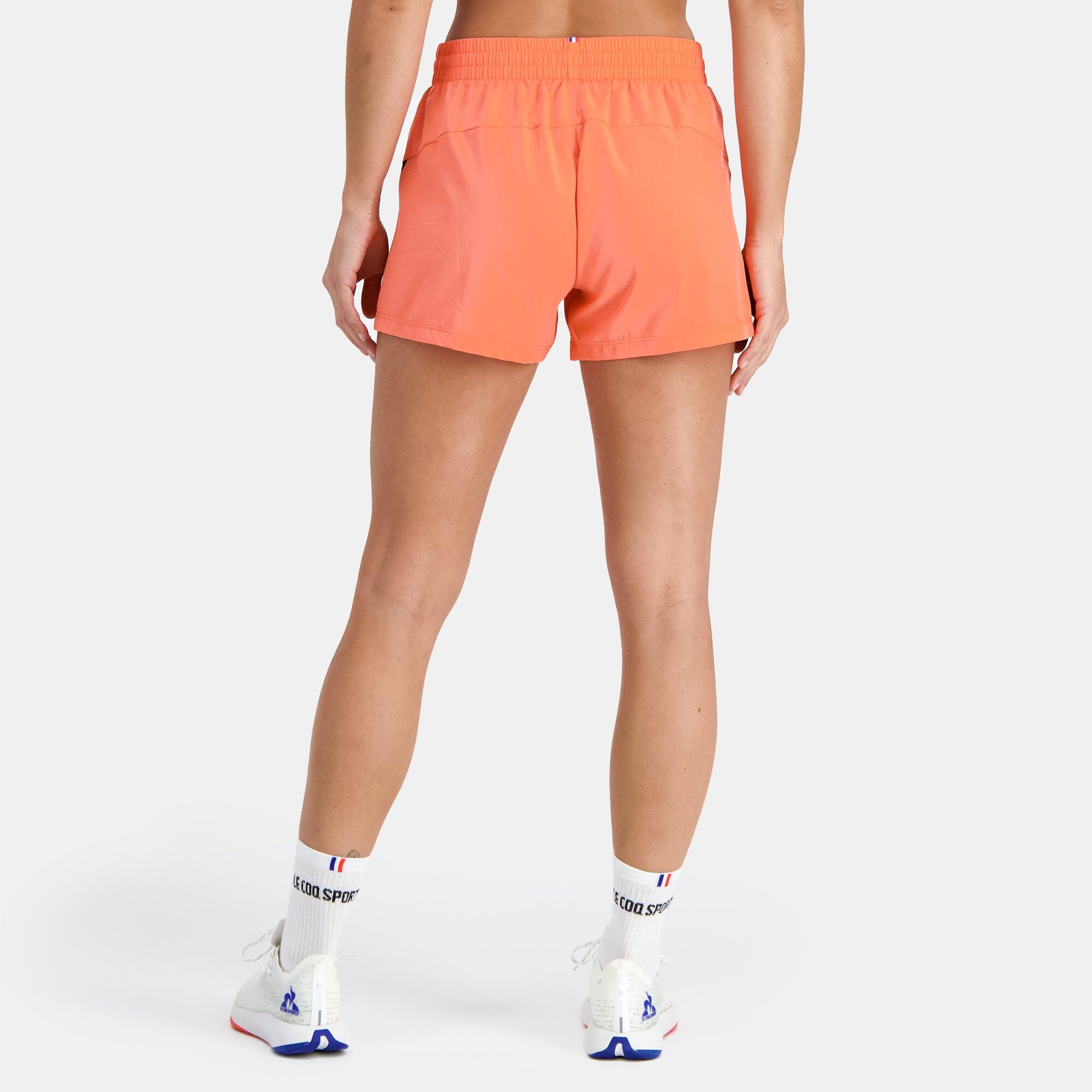 Short Deportivo Naranja Mujer Le Coq Sportif Training N°1 4/5