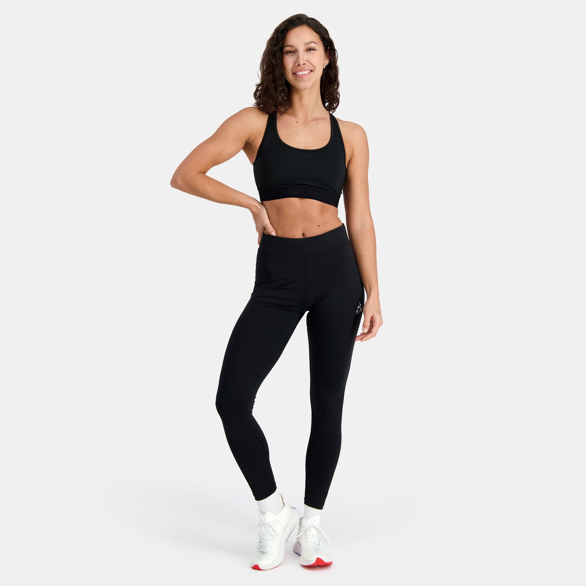 Sujetador Deportivo Negro Mujer Le Coq Sportif Training 3/5