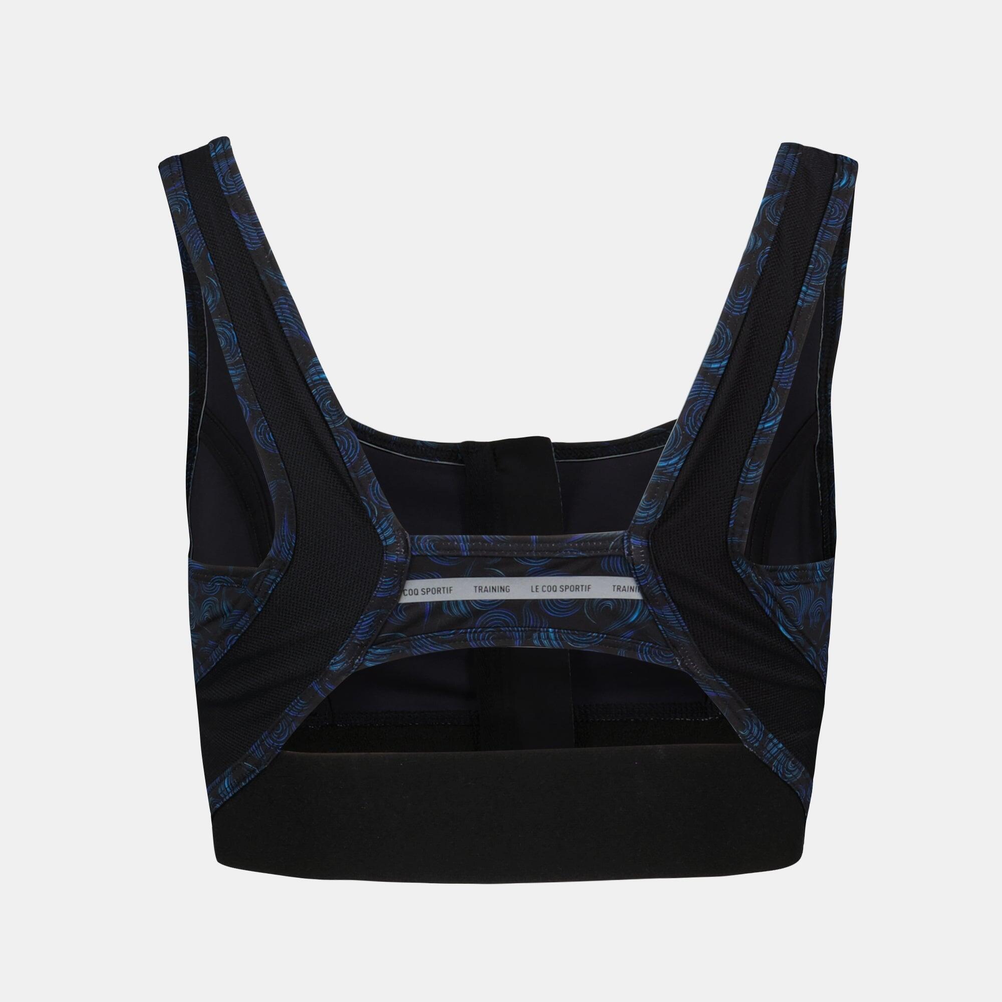 Brassière Noire/Bleu Femme Le Coq Sportif Training 3/5