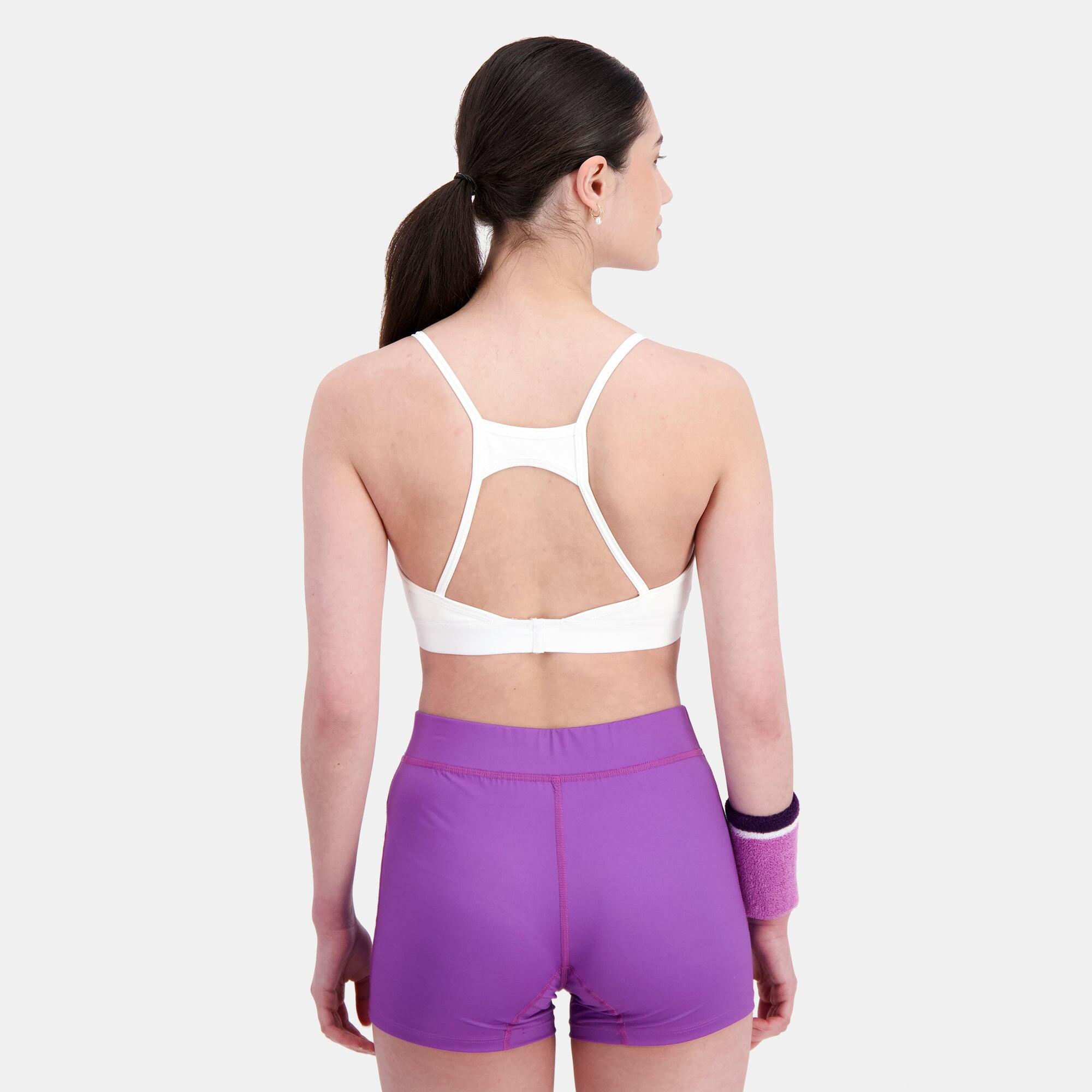 Sujetador Deportivo Blanco Mujer Le Coq Sportif Tennis Pro 5/5