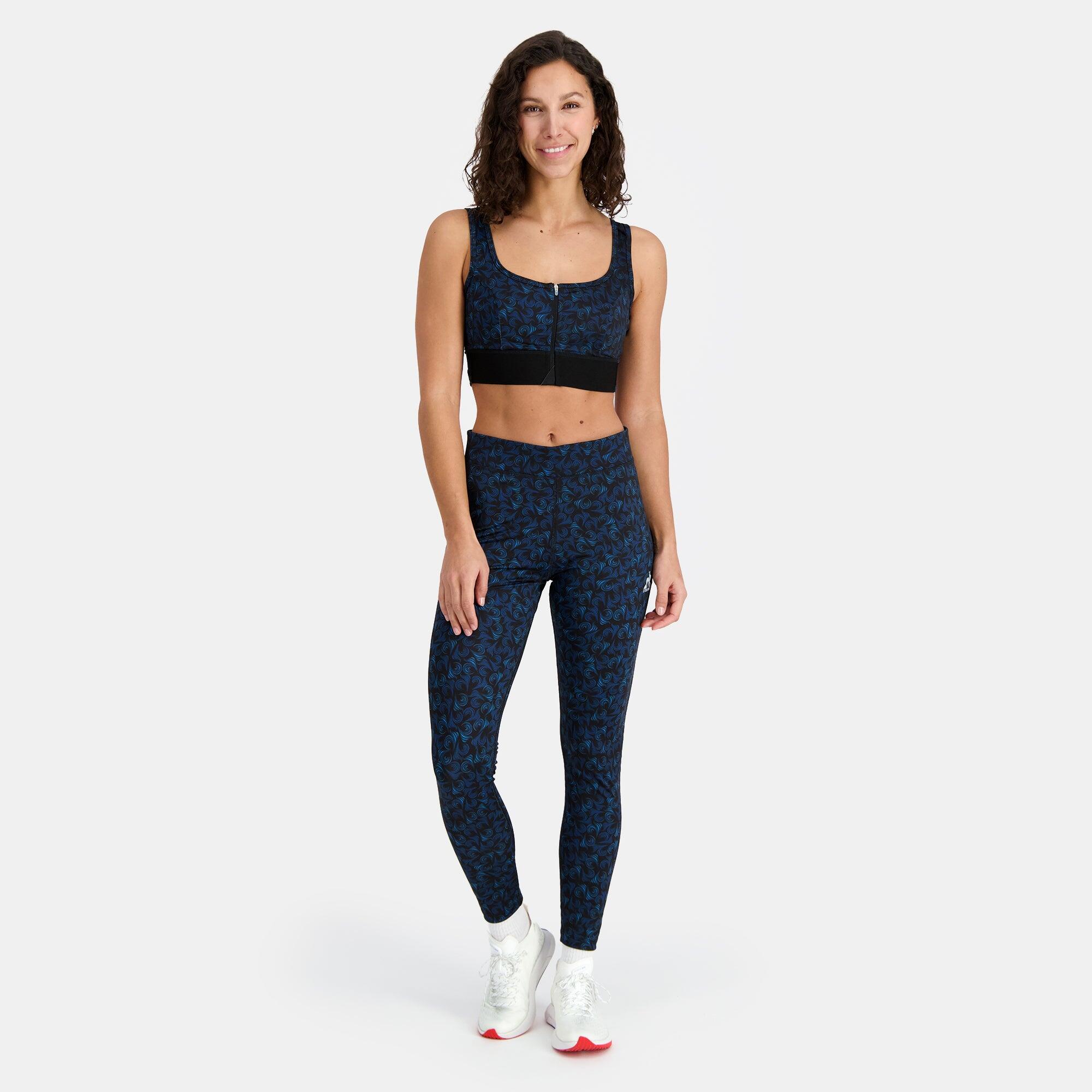 Brassière Noire/Bleu Femme Le Coq Sportif Training 5/5