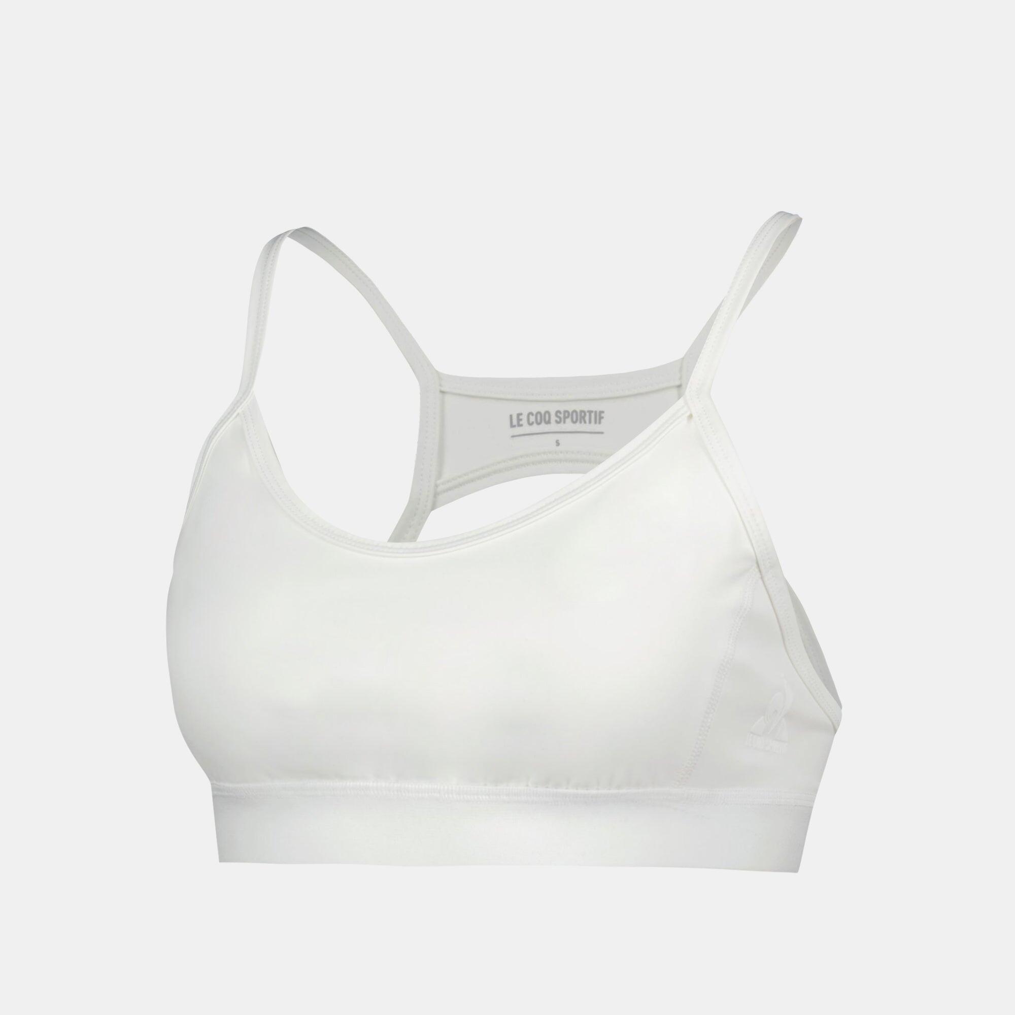 Sujetador Deportivo Blanco Mujer Le Coq Sportif Tennis Pro 4/5