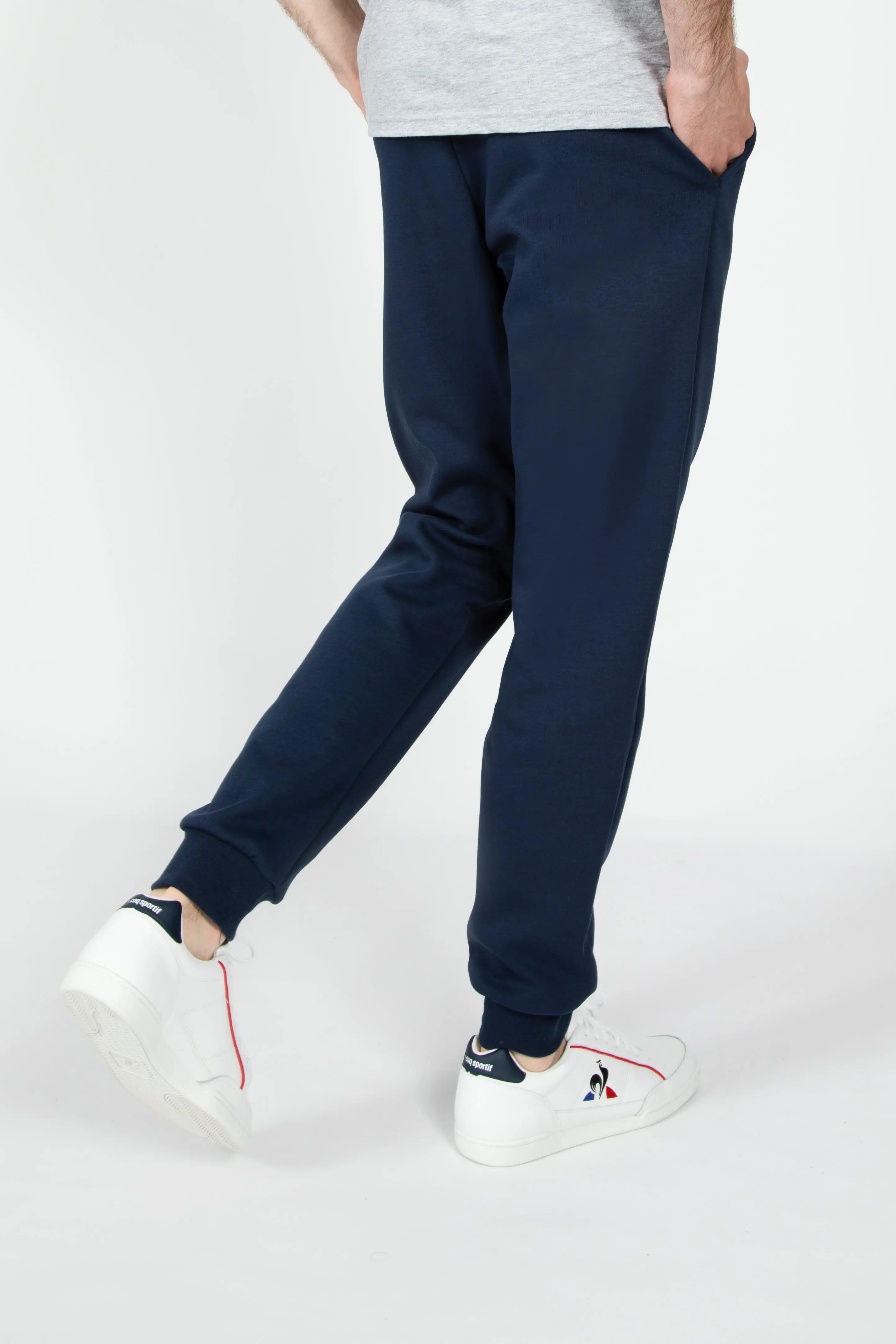 Un pantalon Le Coq Sportif Essential, Bleu, Hommes 5/5