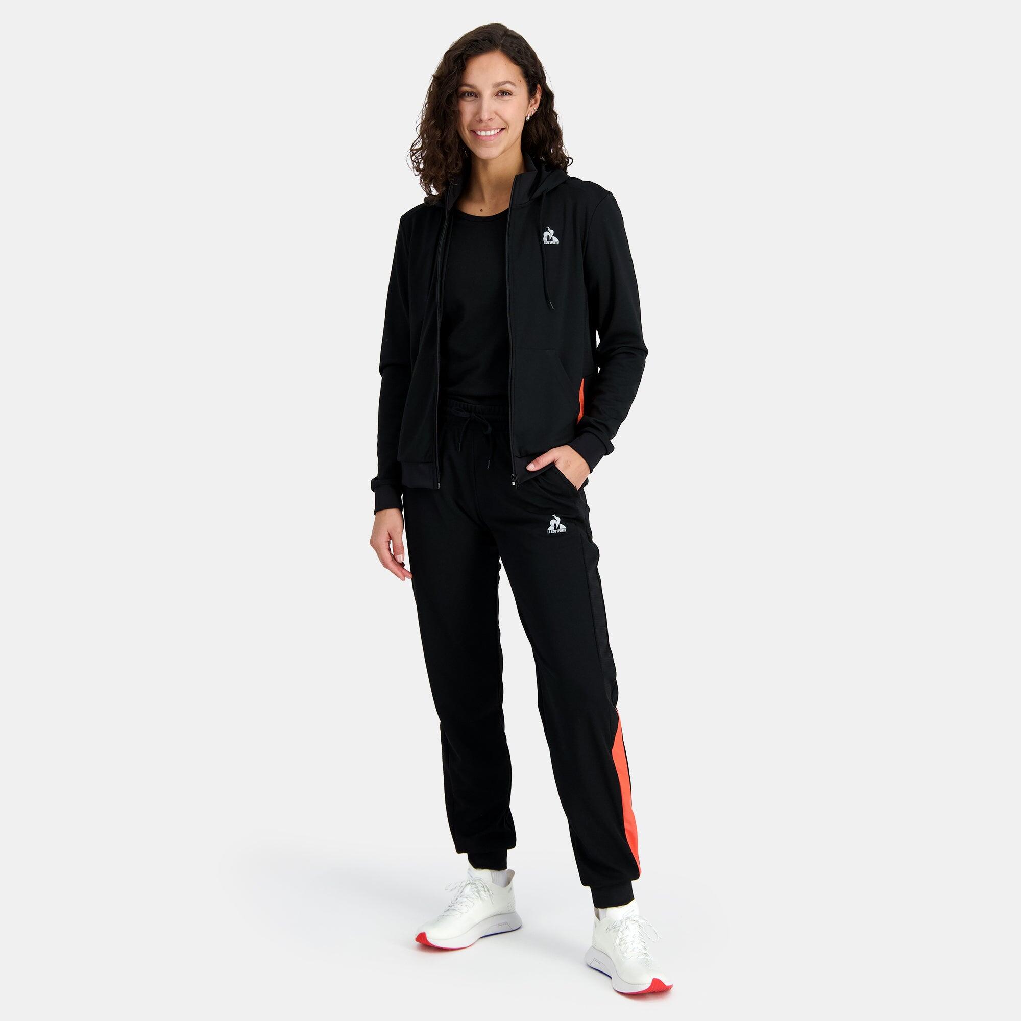 Pantalón Chándal Negro Mujer Le Coq Sportif N°1 5/5