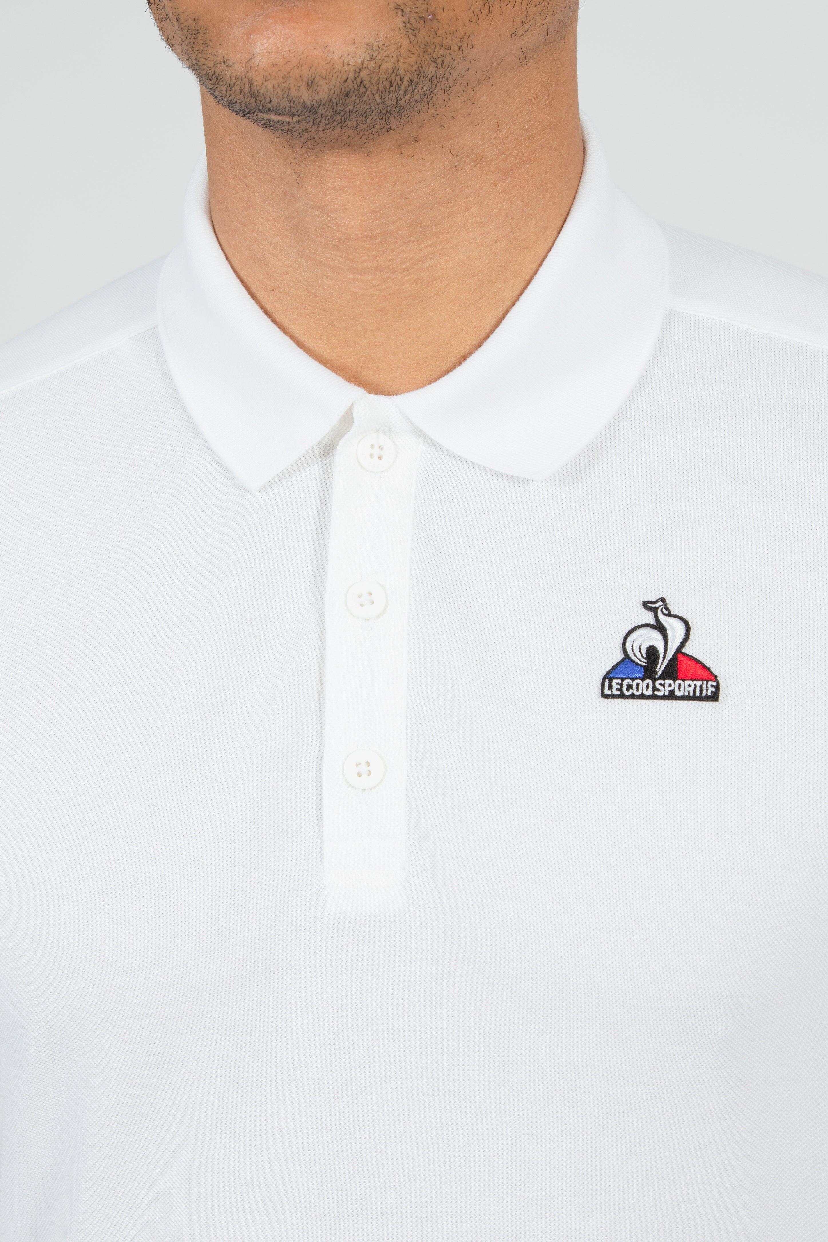 Polo Blanc Homme Le Coq Sportif Essential N°1 5/5