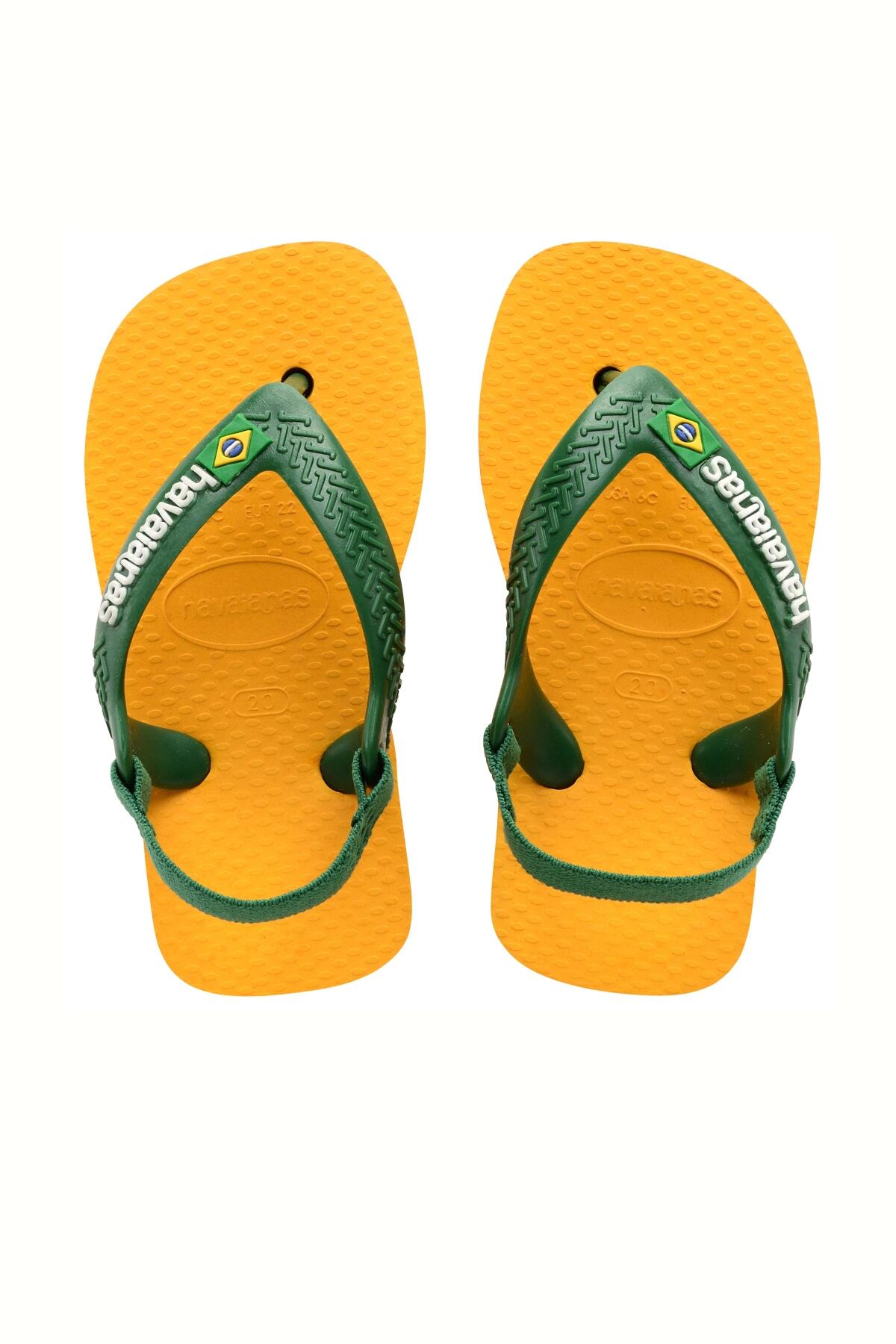 Chinelos Havaianas Modelo 4140577h Cor Amarelo 5/5