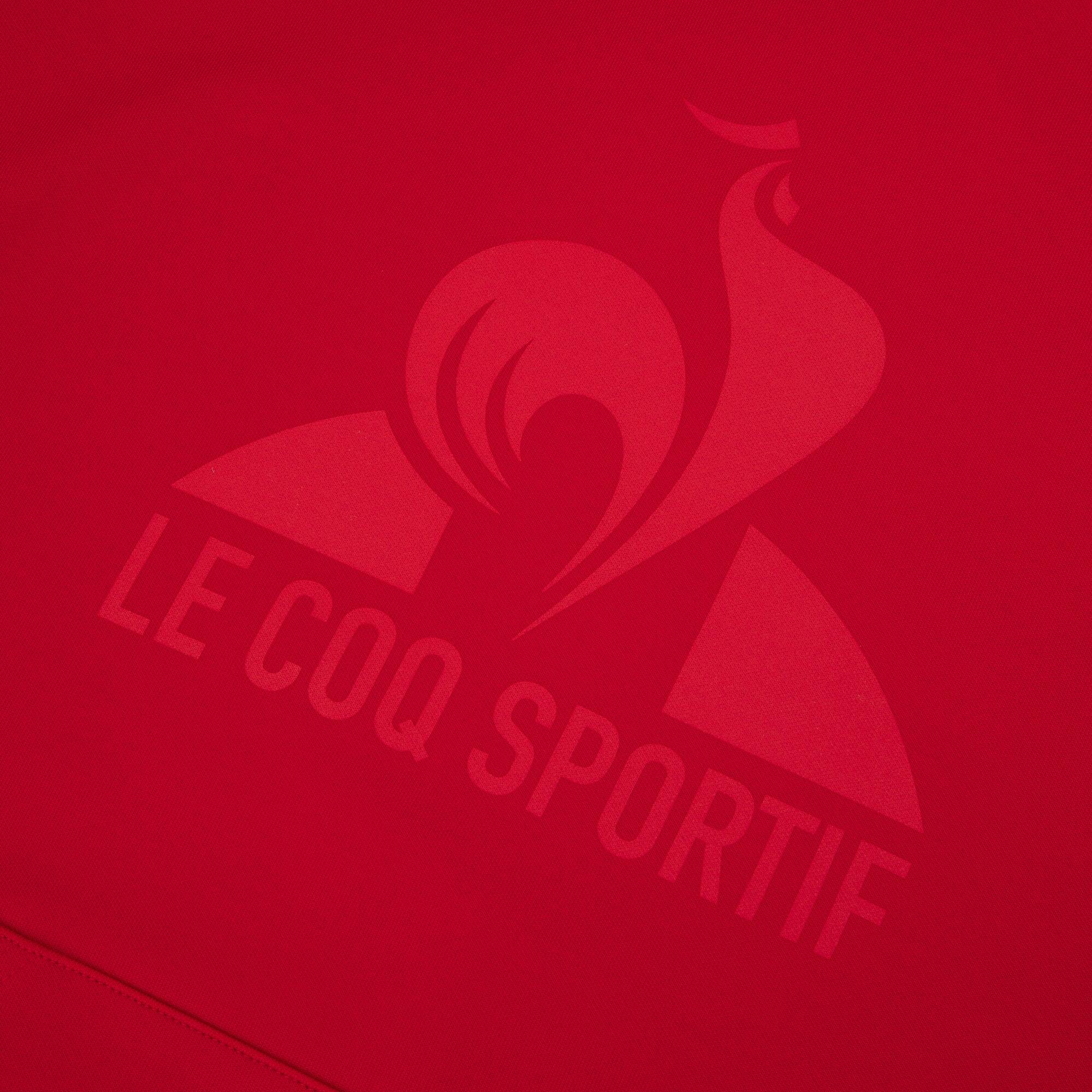 Le Coq Sportif Herren Hoodie Rot 3/3
