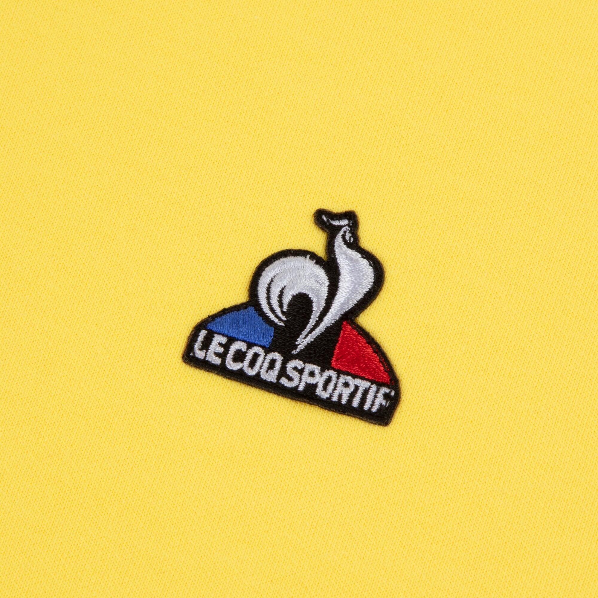 Sweat à Capuche Jaune Femme Le Coq Sportif Hoody N°9 3/3