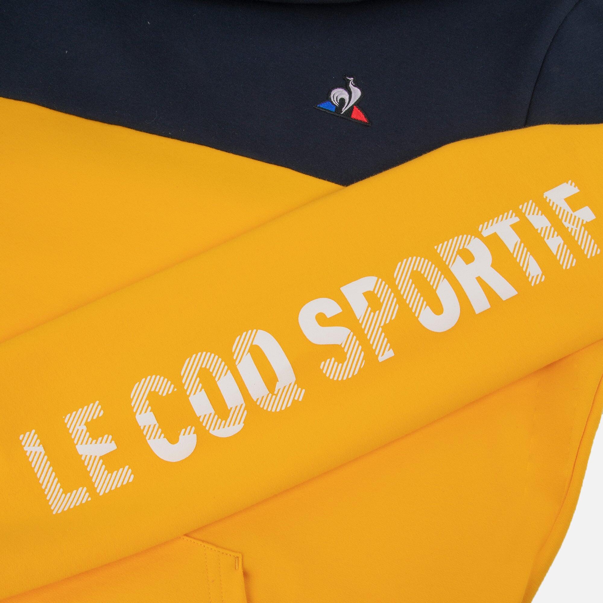 Sweat Marine/Jaune Homme Le Coq Sportif Captain 5/5
