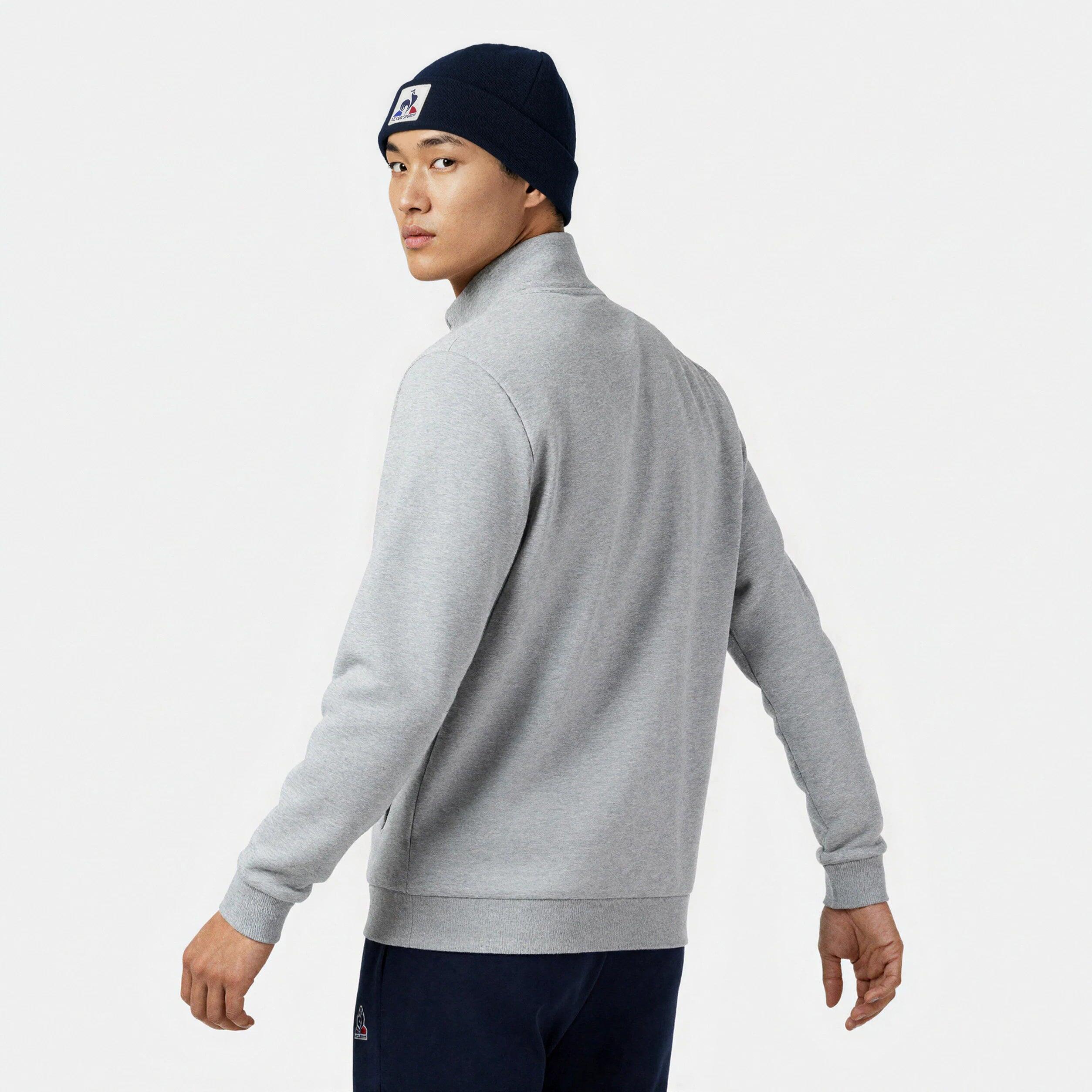 Sudadera con Cremallera Le Coq Sportif Spe Fz Gris para Hombre 4/5