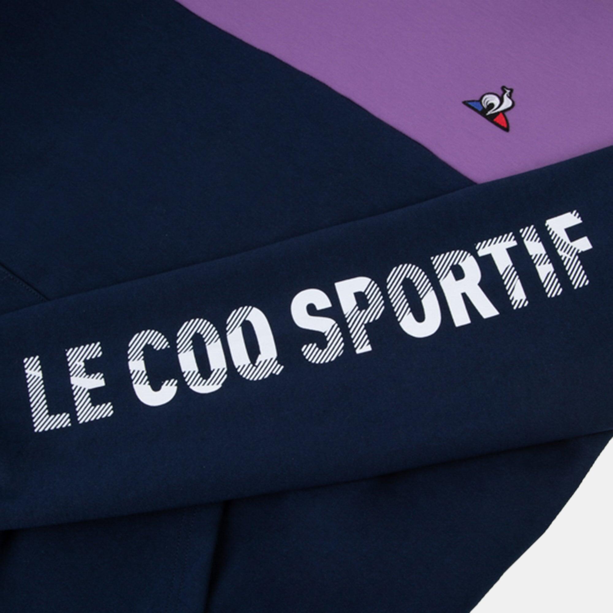 Sudadera con Capucha Violeta para Hombre Le Coq Sportif 4/4
