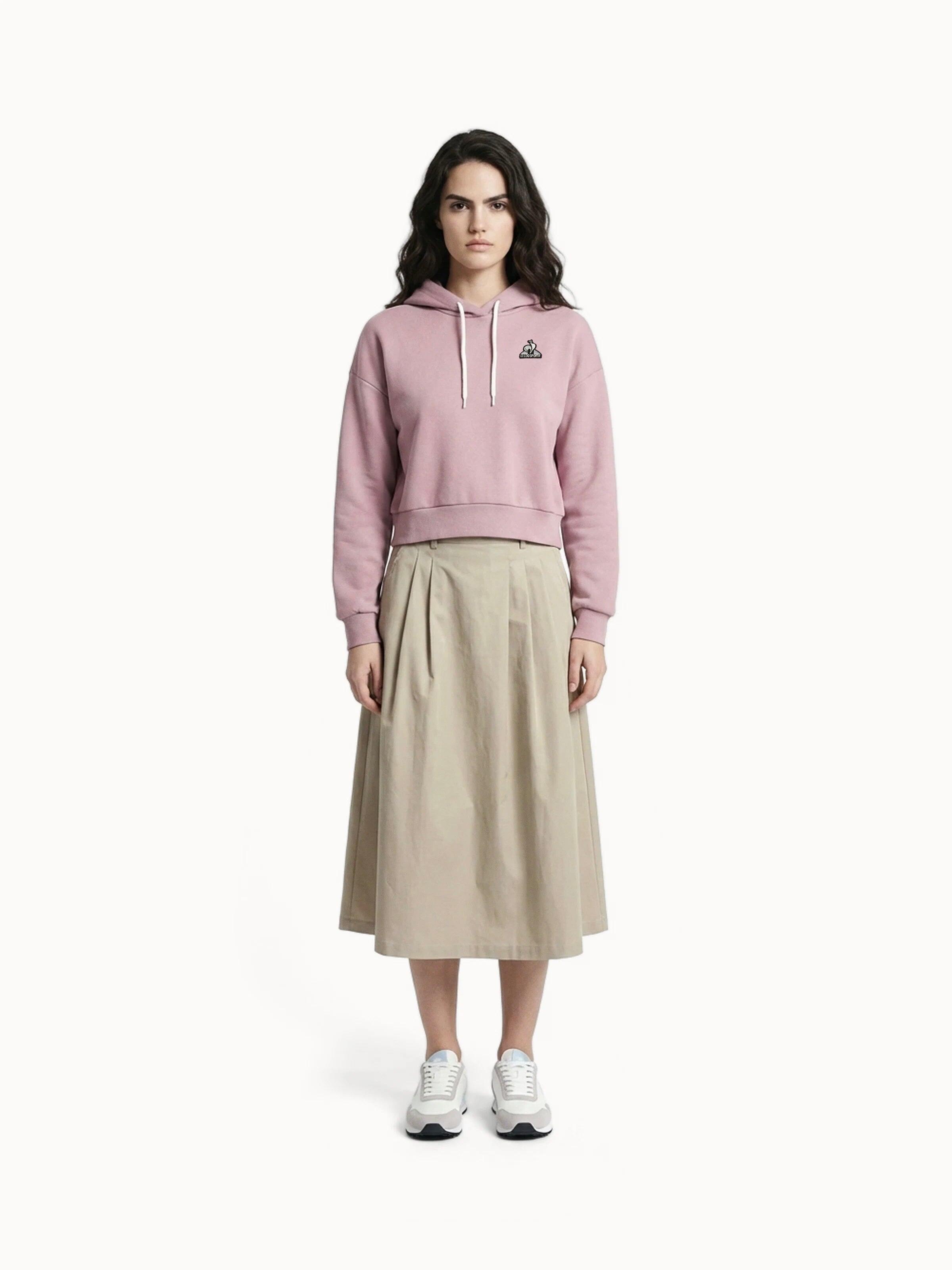 Camisola com capuz para mulher Le Coq Sportif Contemporain SP N°1 4/4