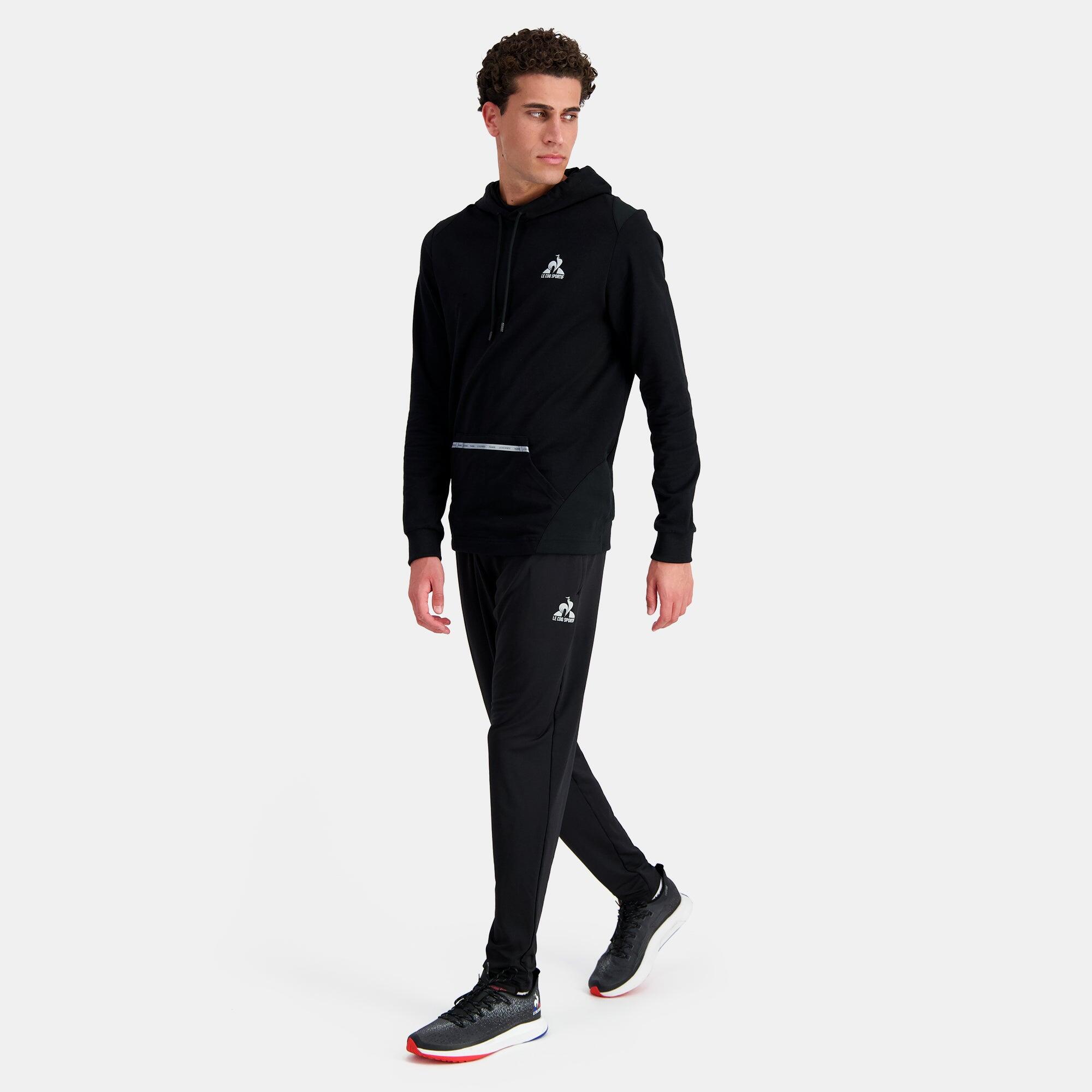 Sweat à Capuche Noir Homme Le Coq Sportif Training Hoody N°2 5/5