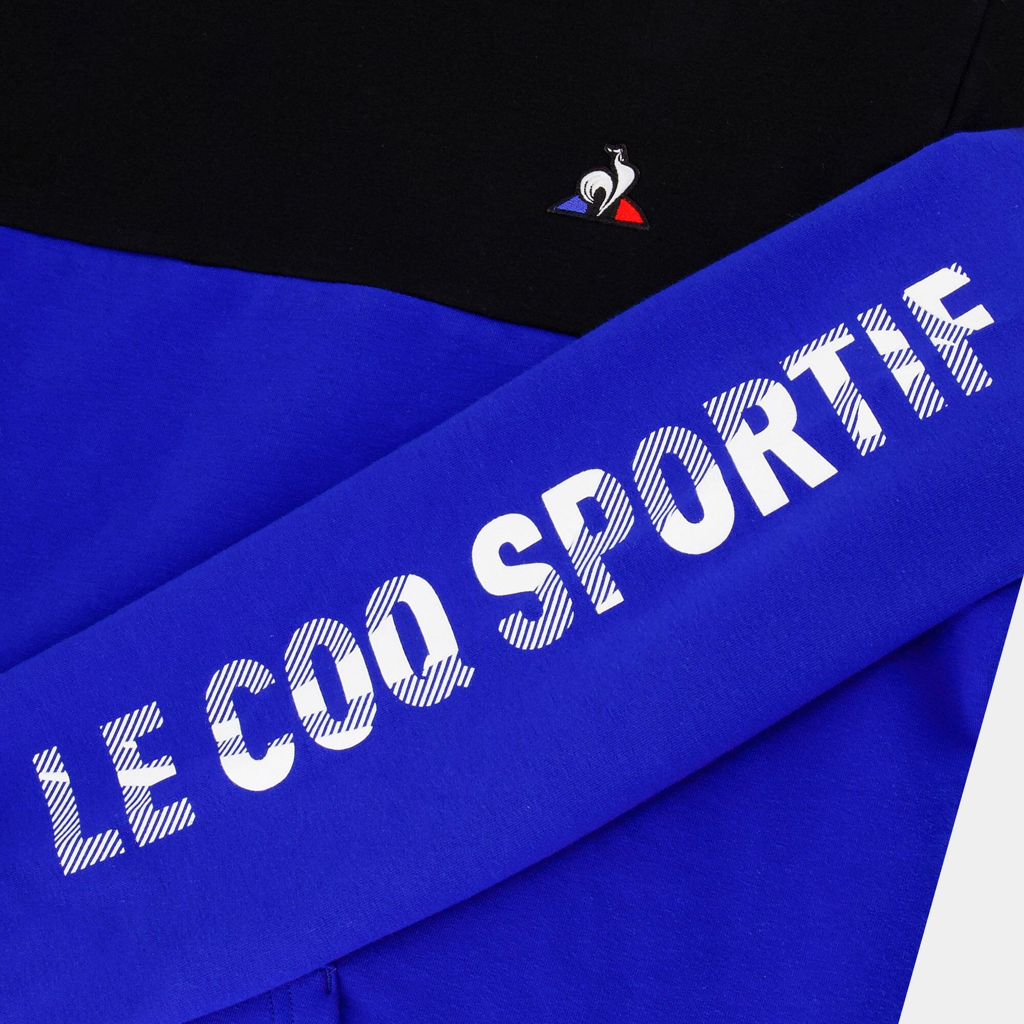 Le Coq Sportif Herren Hoodie Blau/Schwarz 4/4