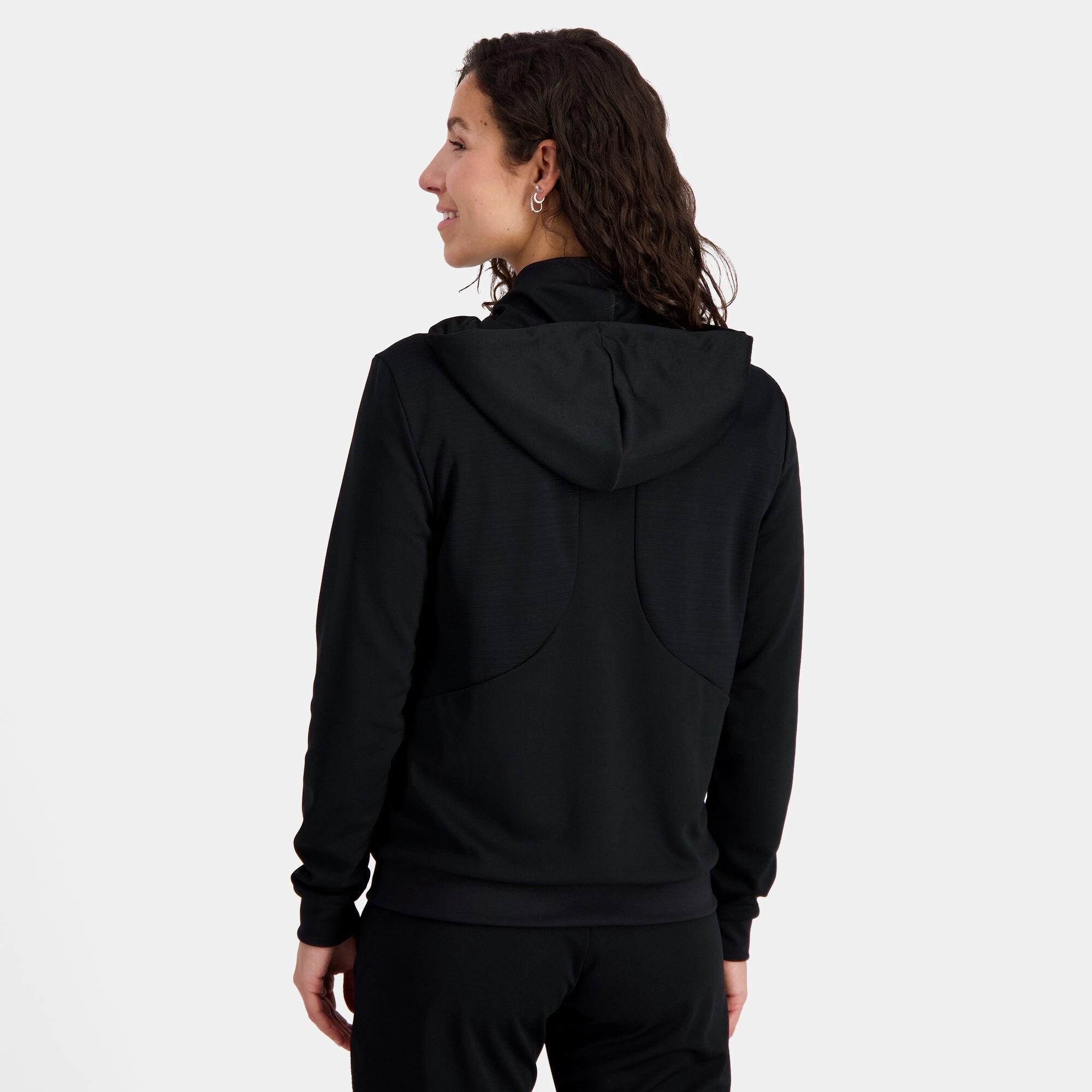Sweat Noir Femme Le Coq Sportif Training 5/5