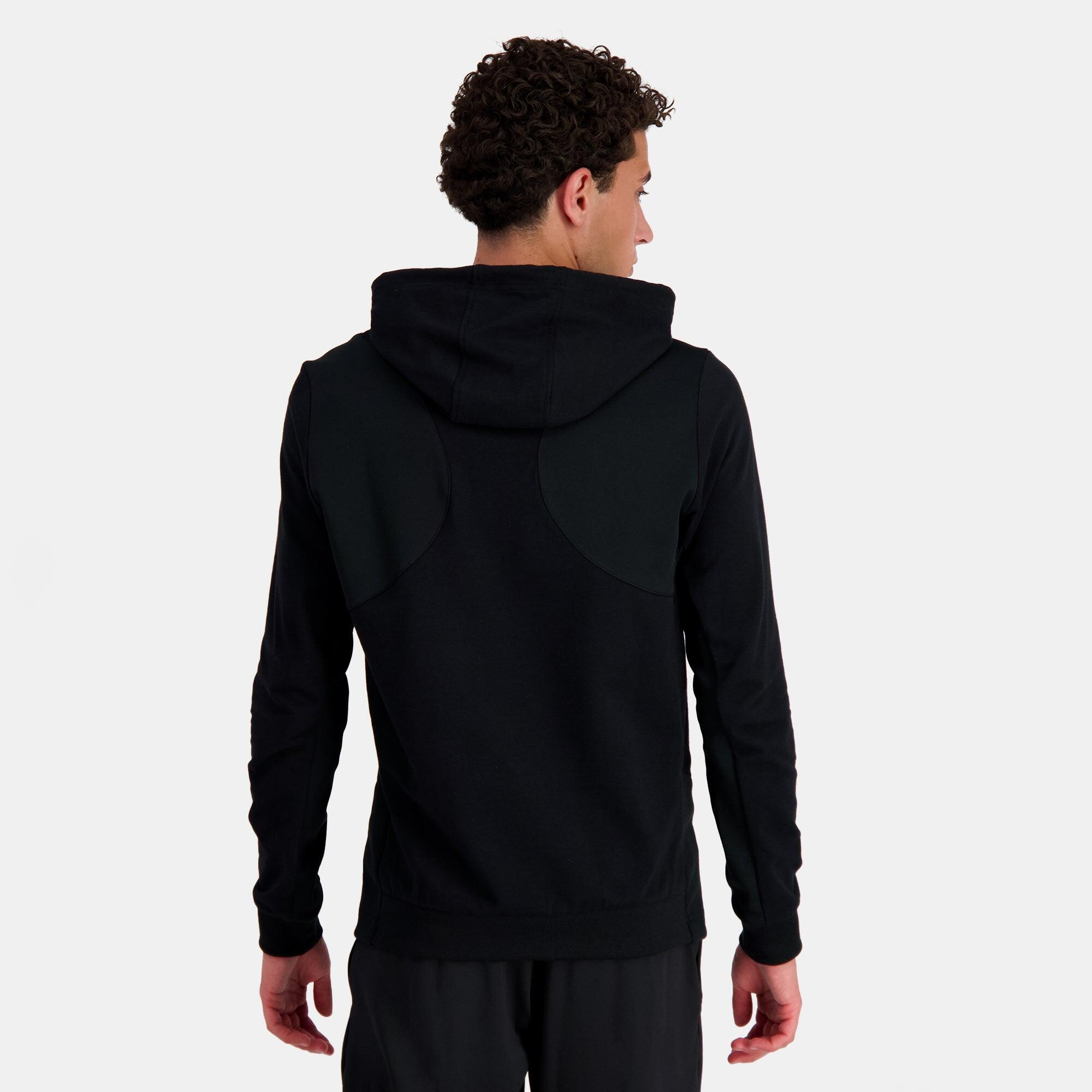 Sweat à Capuche Noir Homme Le Coq Sportif Training Hoody N°2 4/5