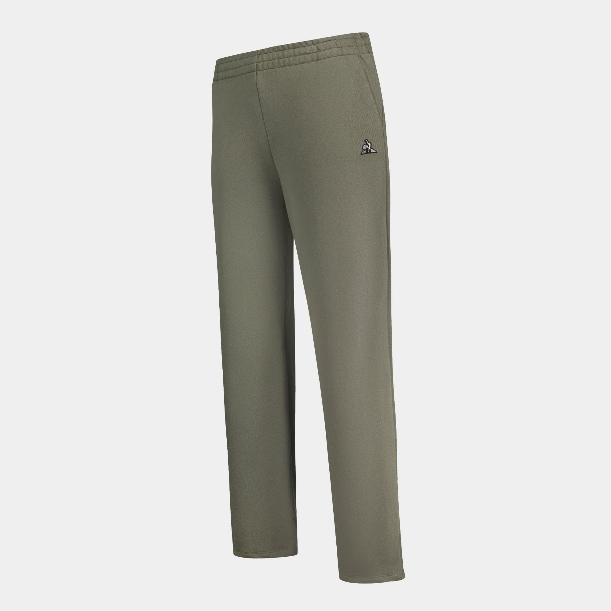Pantalón Chándal Kaki Mujer Le Coq Sportif Corte Recto N°4 3/3