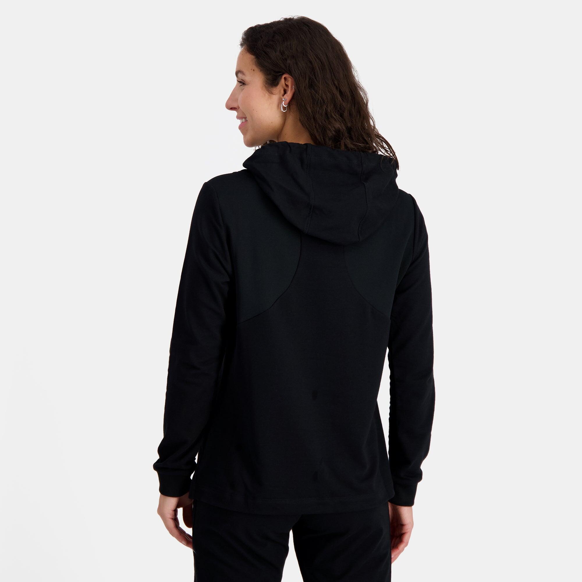 Sweat Noir Femme Le Coq Sportif Training 2310663 4/5
