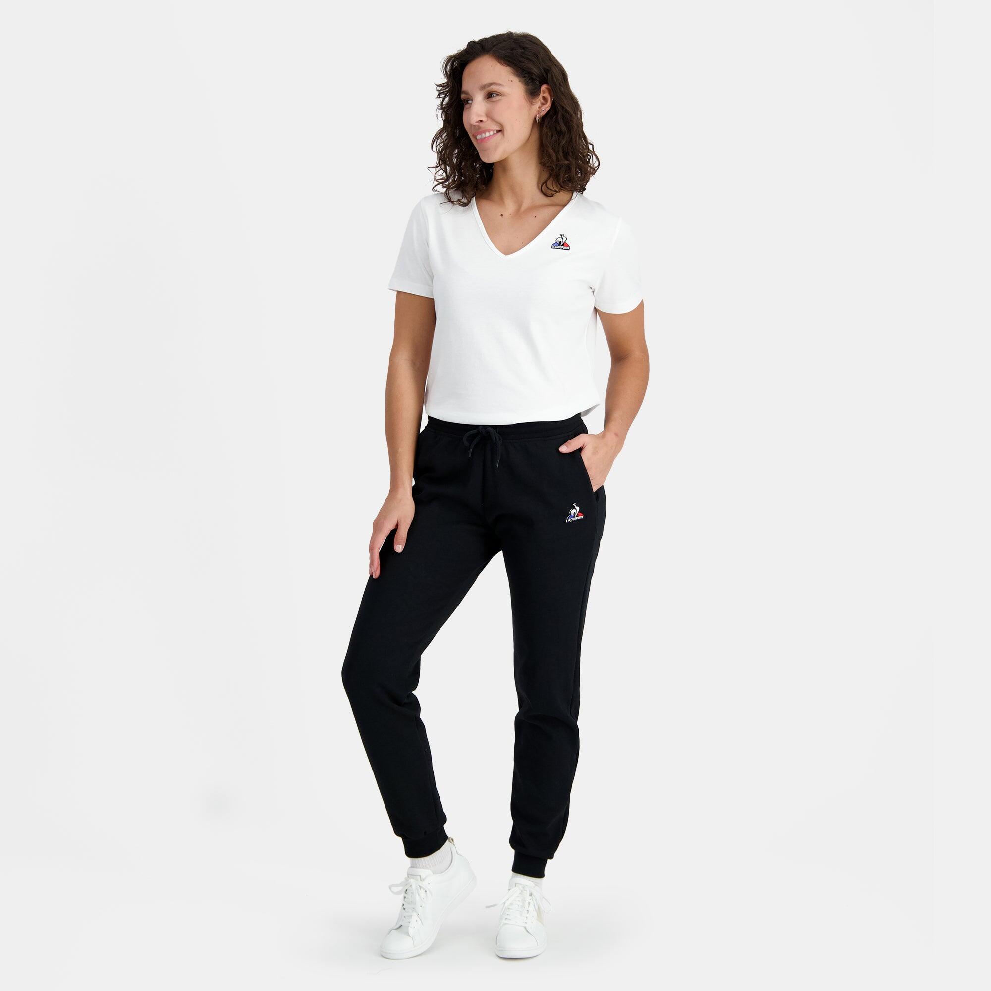 Le Coq Sportif Damen Jogginghose Regular Fit Schwarz 5/5