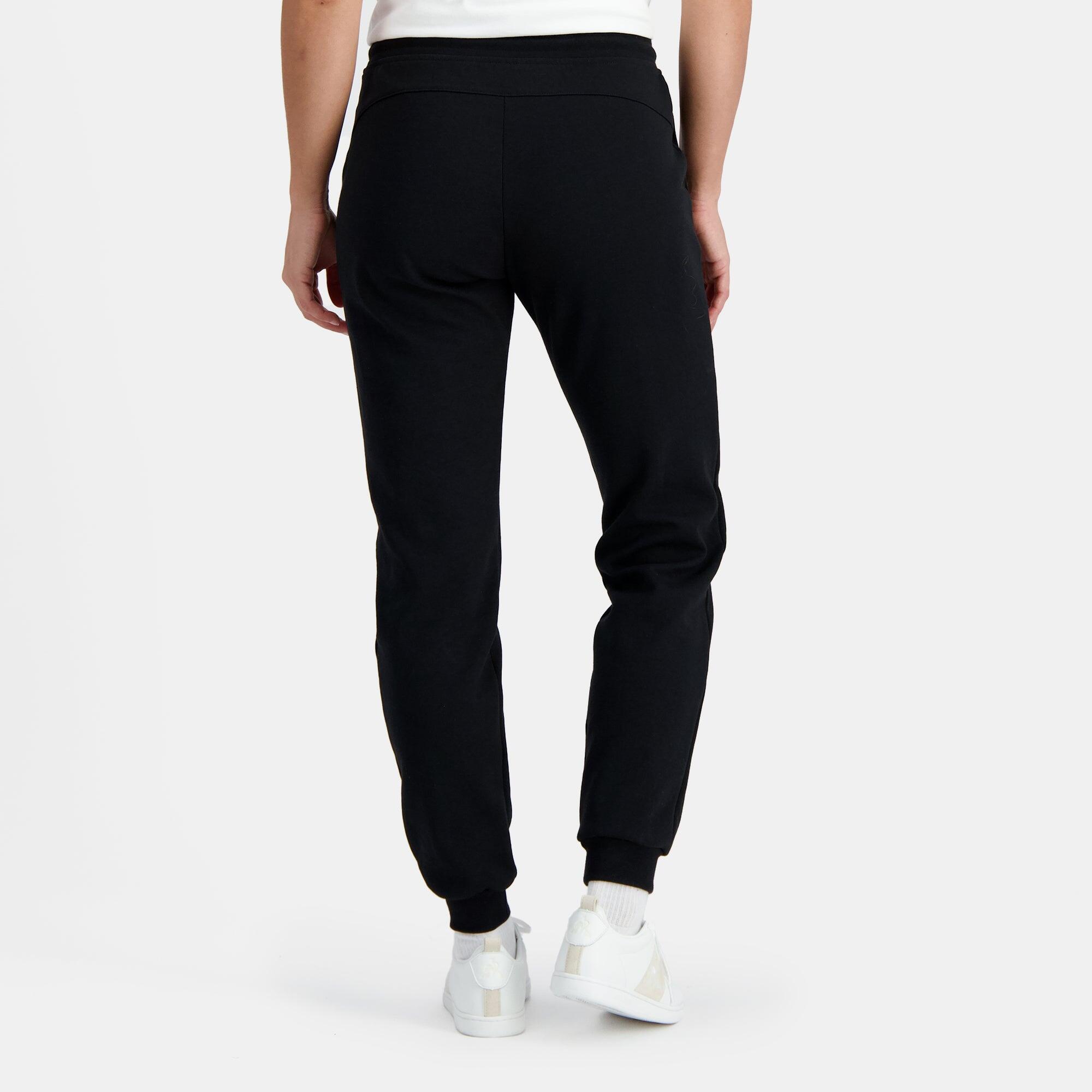 Le Coq Sportif Damen Jogginghose Regular Fit Schwarz 4/5