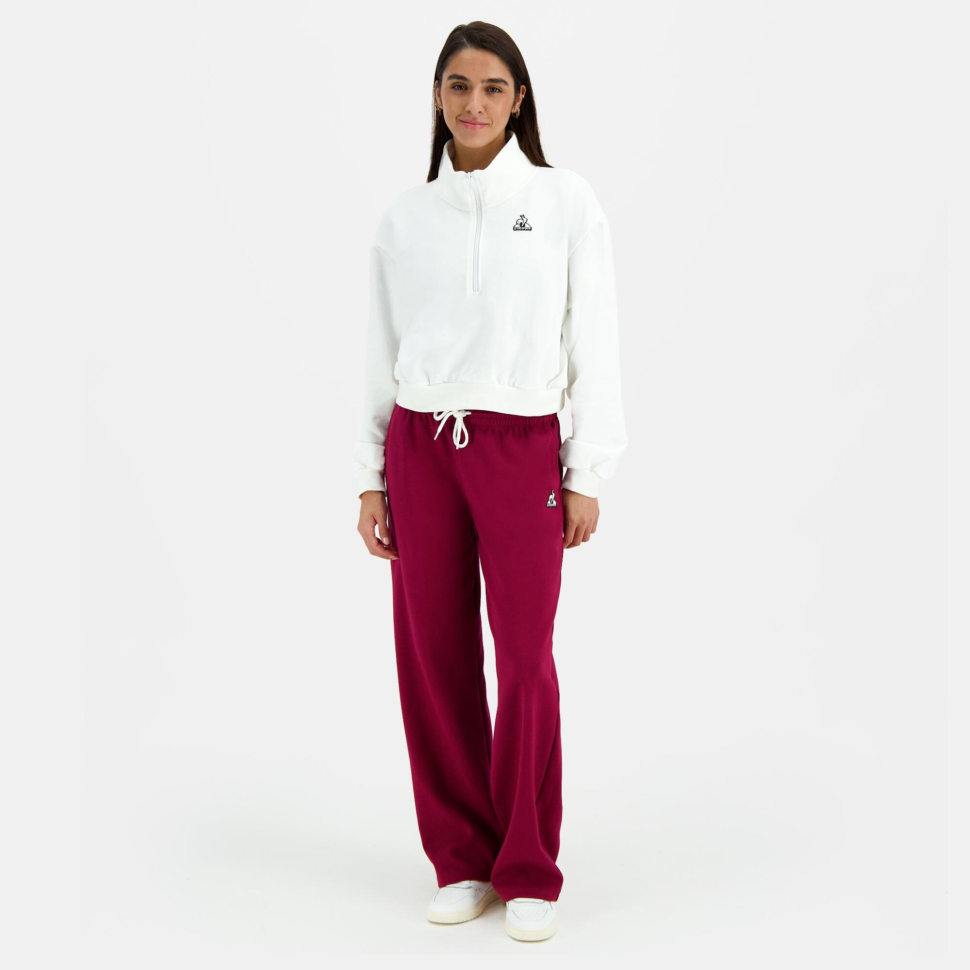 Sweat Blanc Femme Le Coq Sportif Heritage 5/5